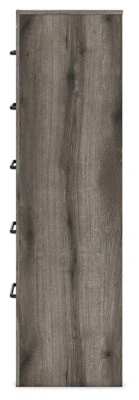 Urbanoore Brown Gray 32" 5 Drawer Chest of Drawers - Image 7