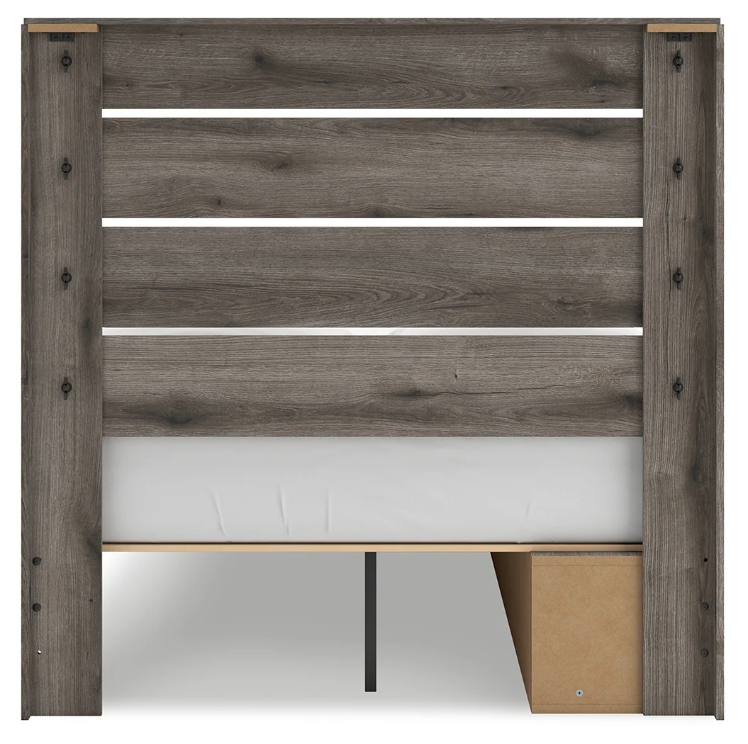 Urbanoore Brown Full Panel Storage Youth Bed - Image 8