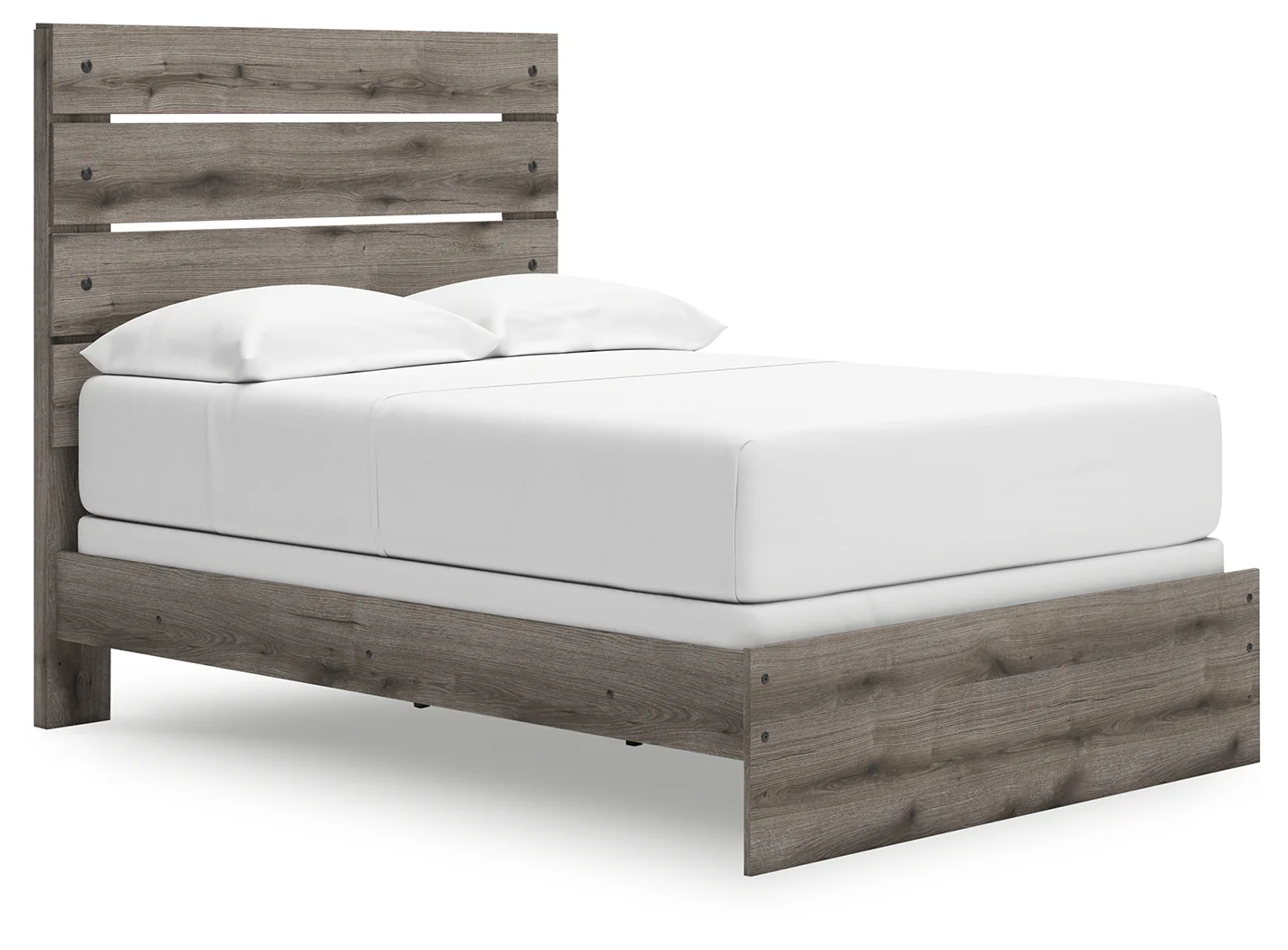 Urbanoore Brown Gray Full Panel Youth Bed - Image 2