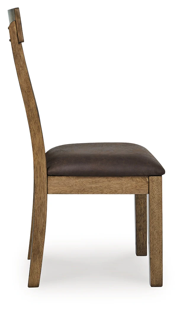 Urbinforte Light Brown Extension Dining Table and 6 Chairs (Online Special Price) - Image 5