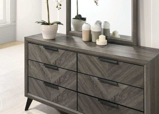 Vagan Gray Dresser - Image 3