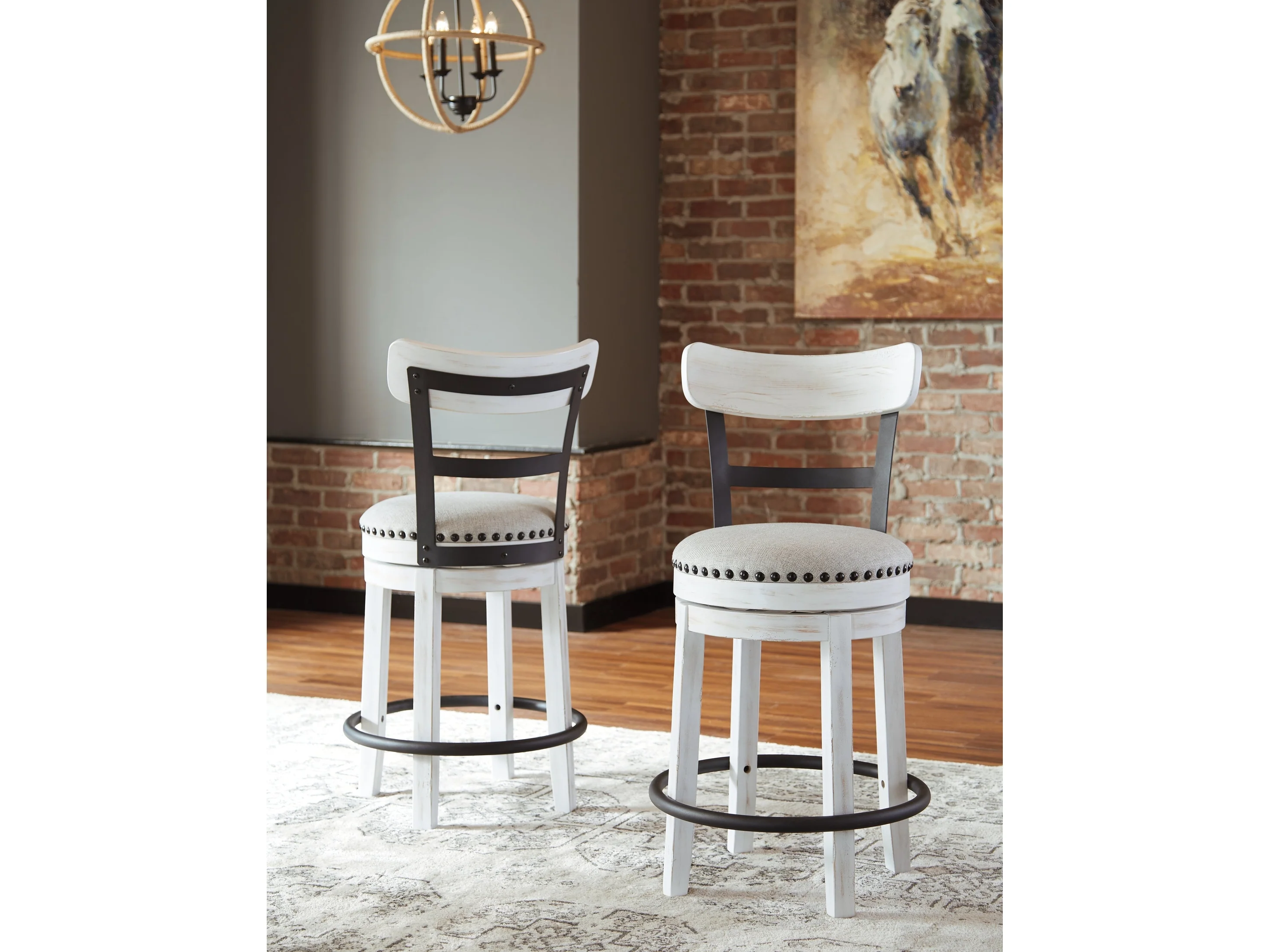 Valebeck Multi Counter Height Barstool (Set of 2)