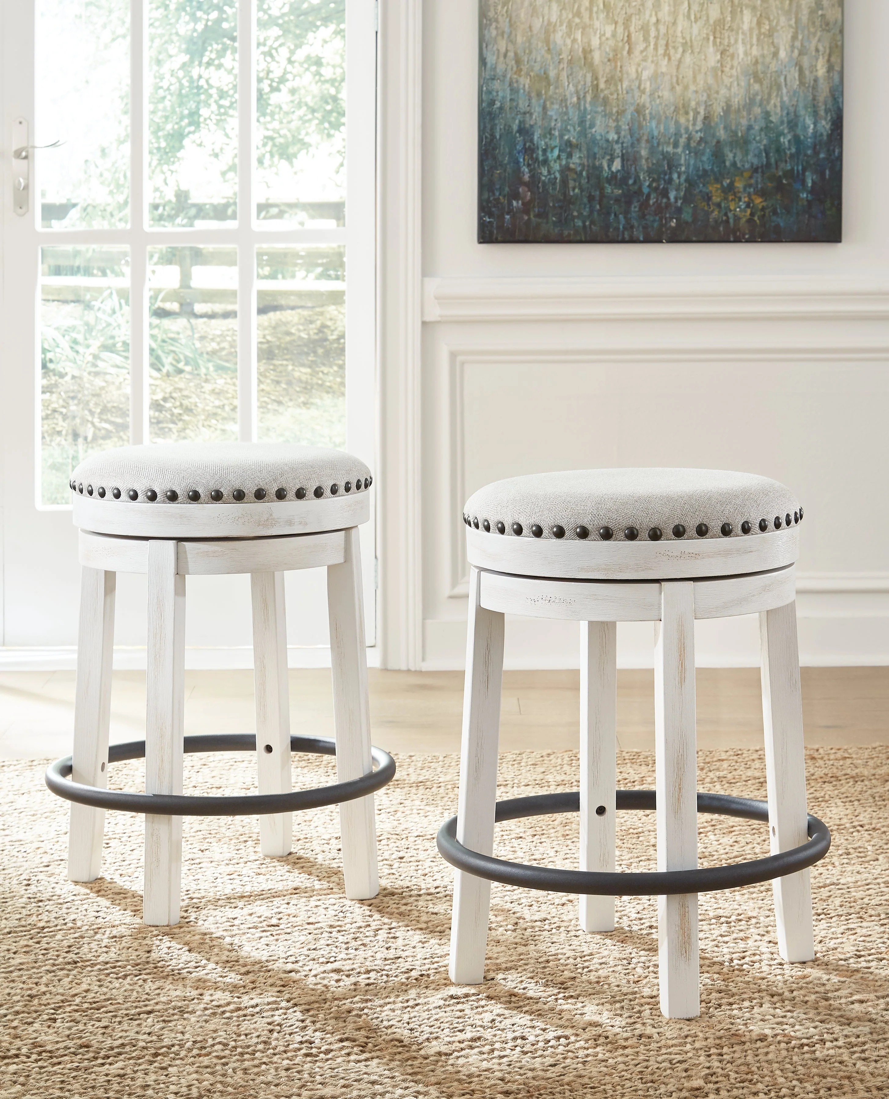 Valebeck Multi Counter Height Dining Table and 6 Barstools (Online Special Price) - Image 15