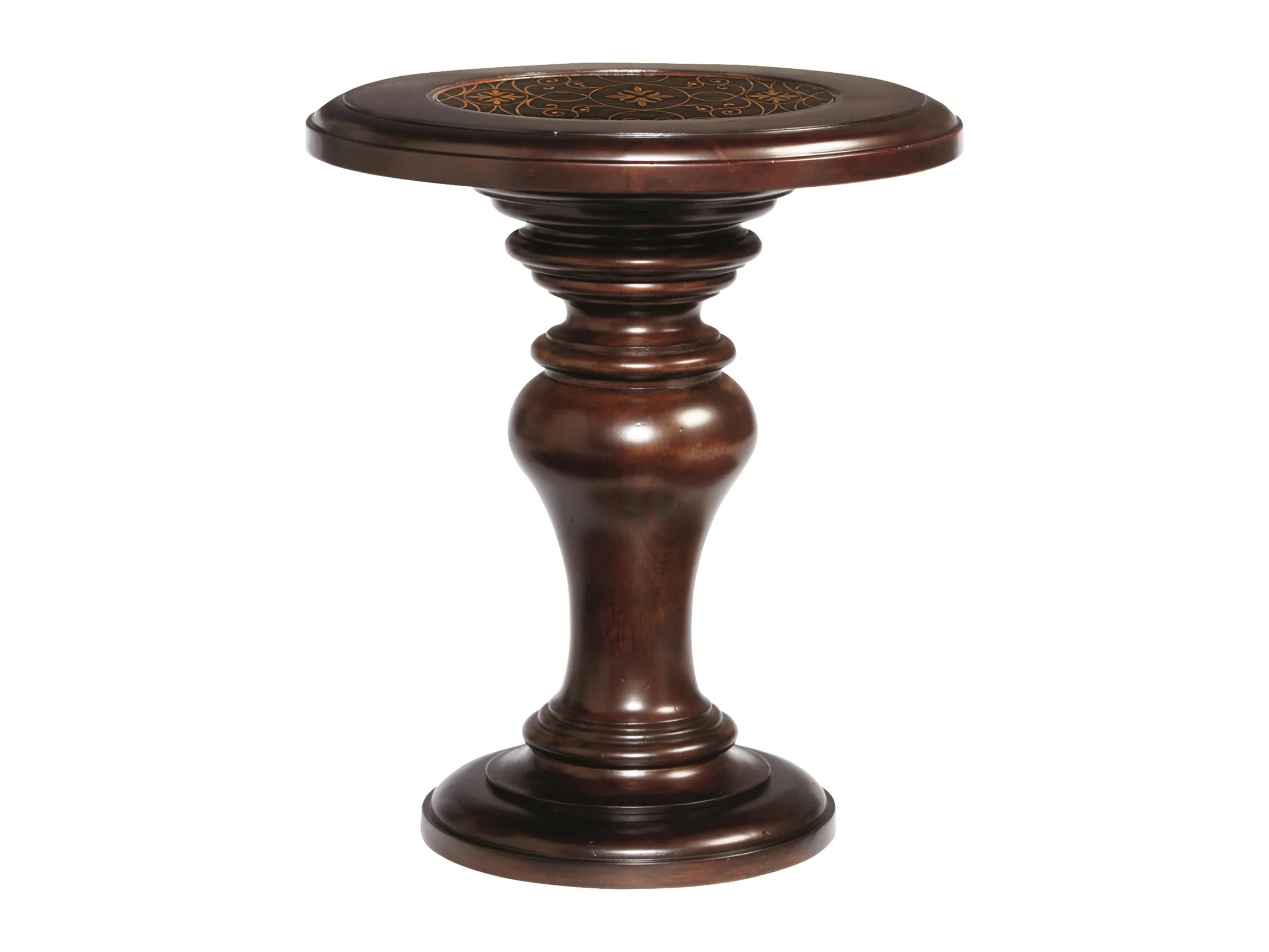 Valencia Raund Cherry Side Table