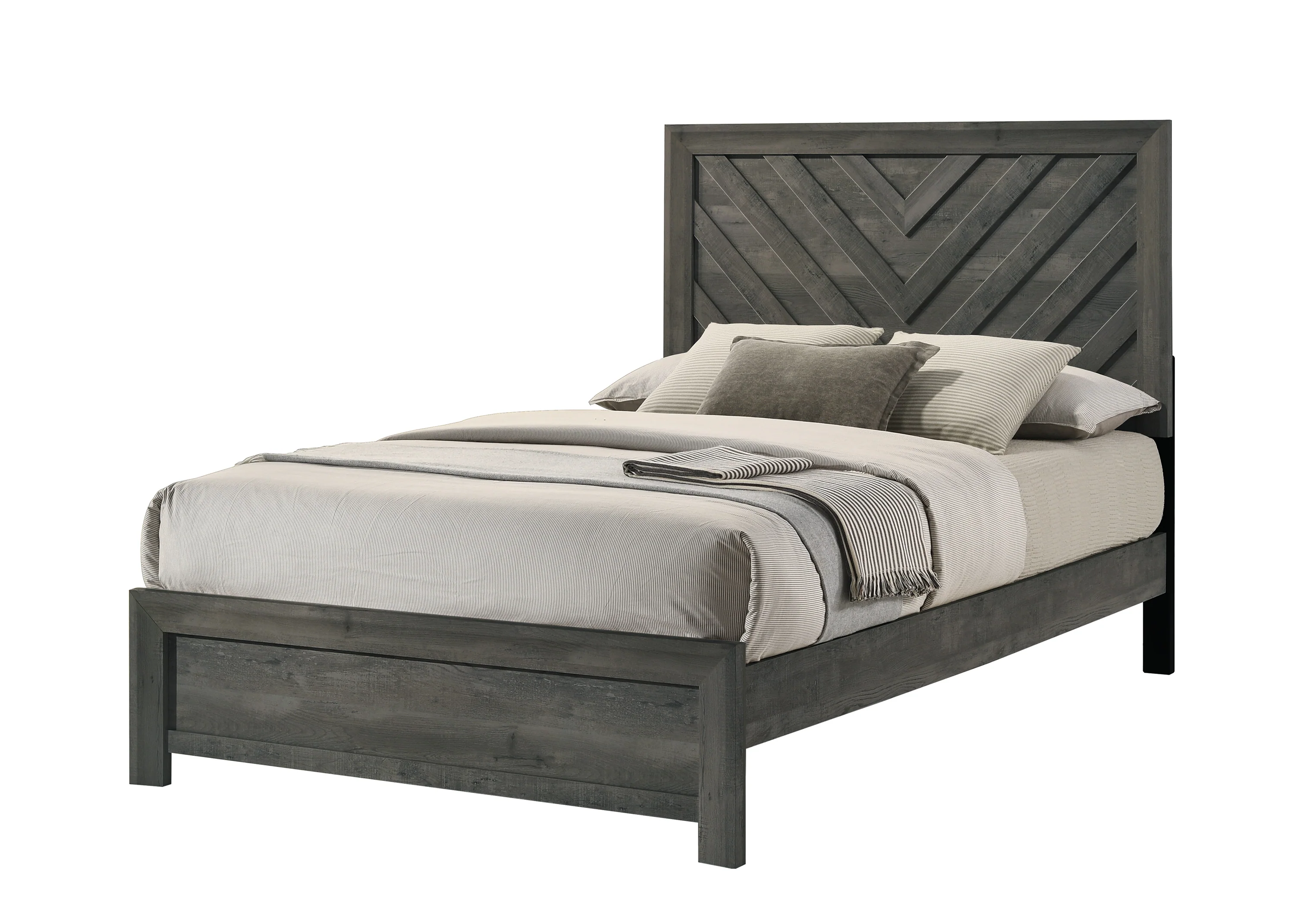 Valor Grey Panel Youth Bedroom Set - Image 3