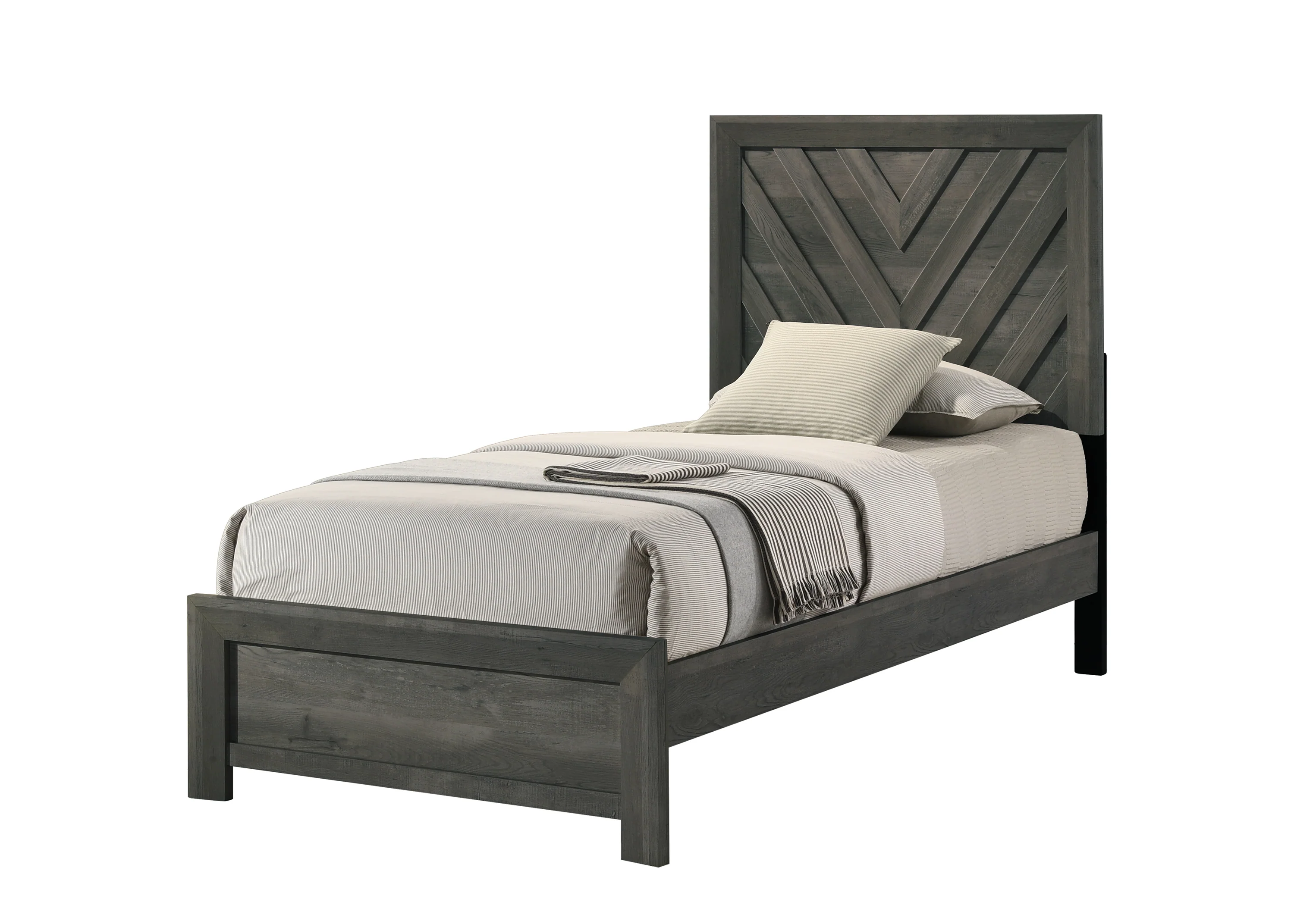 Valor Grey Panel Youth Bedroom Set - Image 5