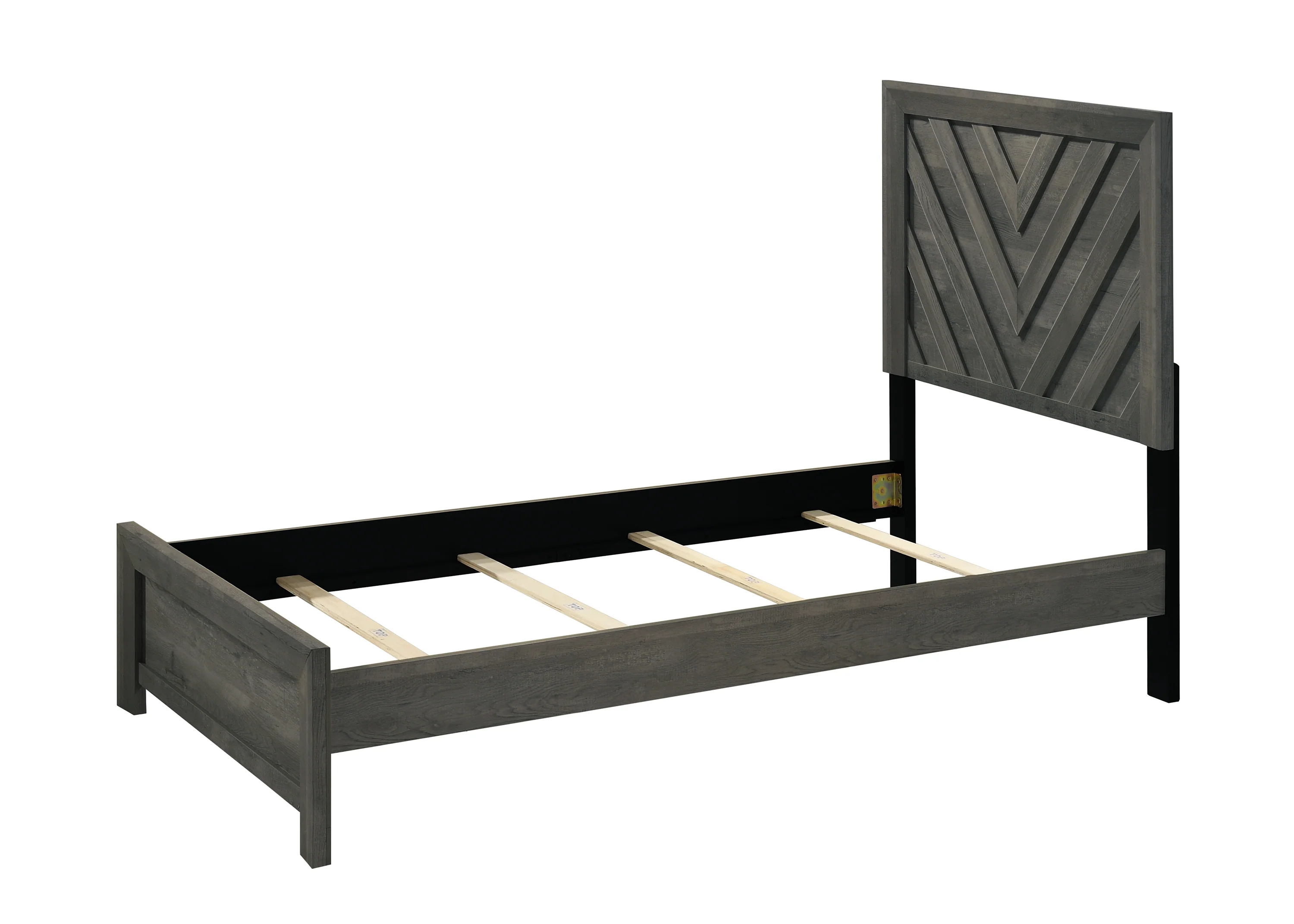 Valor Grey Twin Panel Bed - Image 2