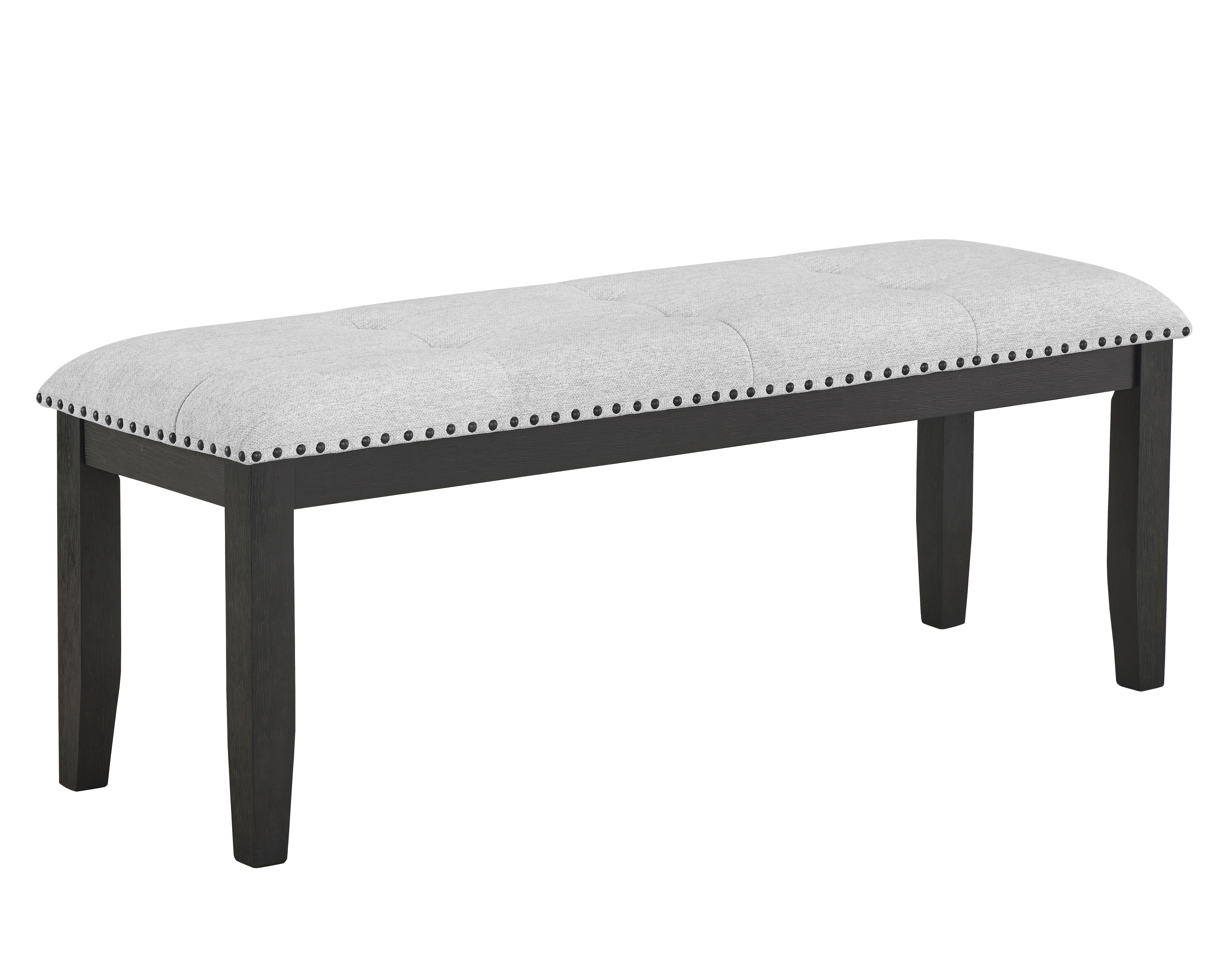 Vance Gray/Charcoal Faux Marble Top Dining Set - Image 11