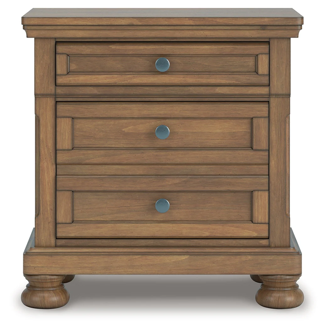 Vandenmore Medium Brown Nightstand (Online Special Price) - Image 3
