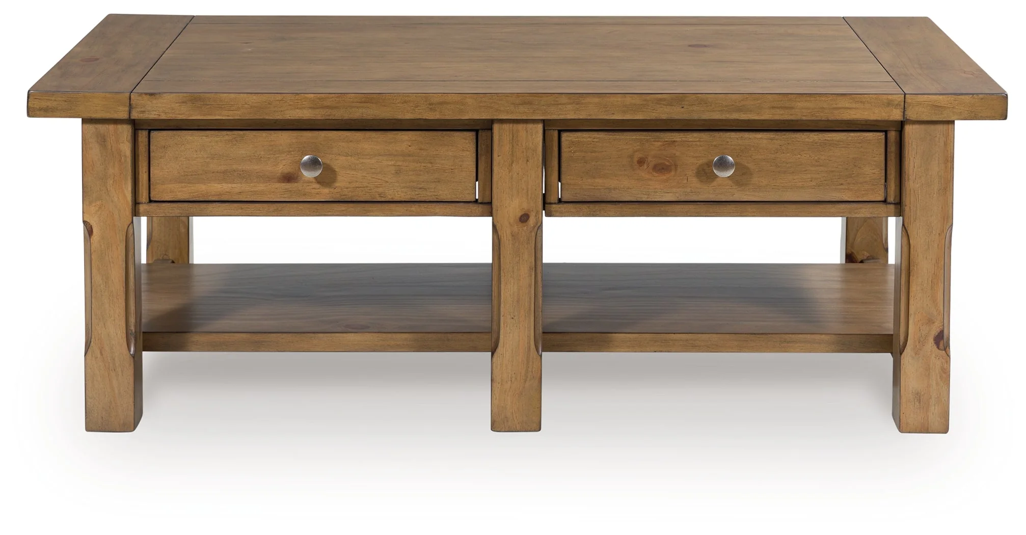 Vandenmore Medium Brown Rectangular Cocktail Table (Online Special Price) - Image 3