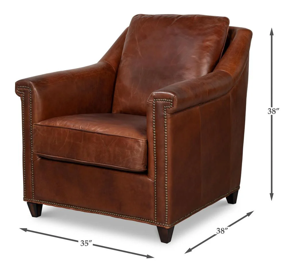 Vandike Brown Arm Chair - Image 12