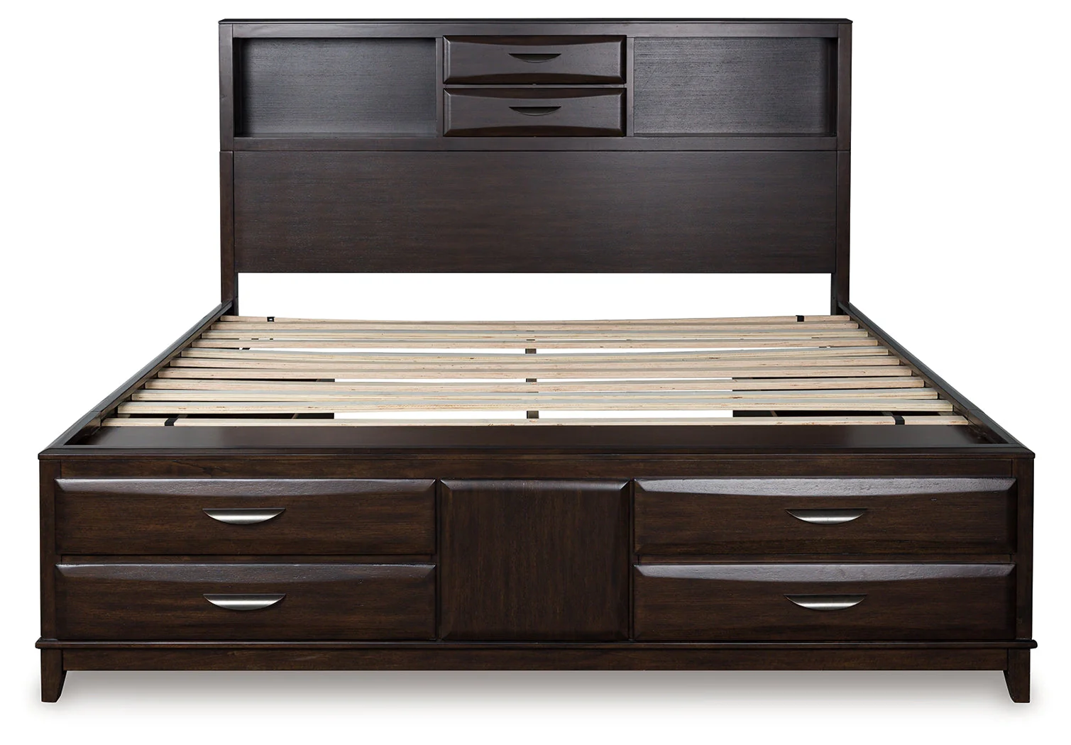 Vanmore Dark Brown California King Storage Bed (Online Special Price) - Image 4
