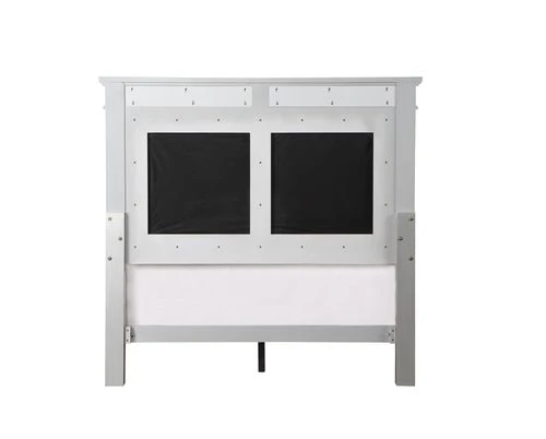Varian Red Velvet Full Bed - Image 4