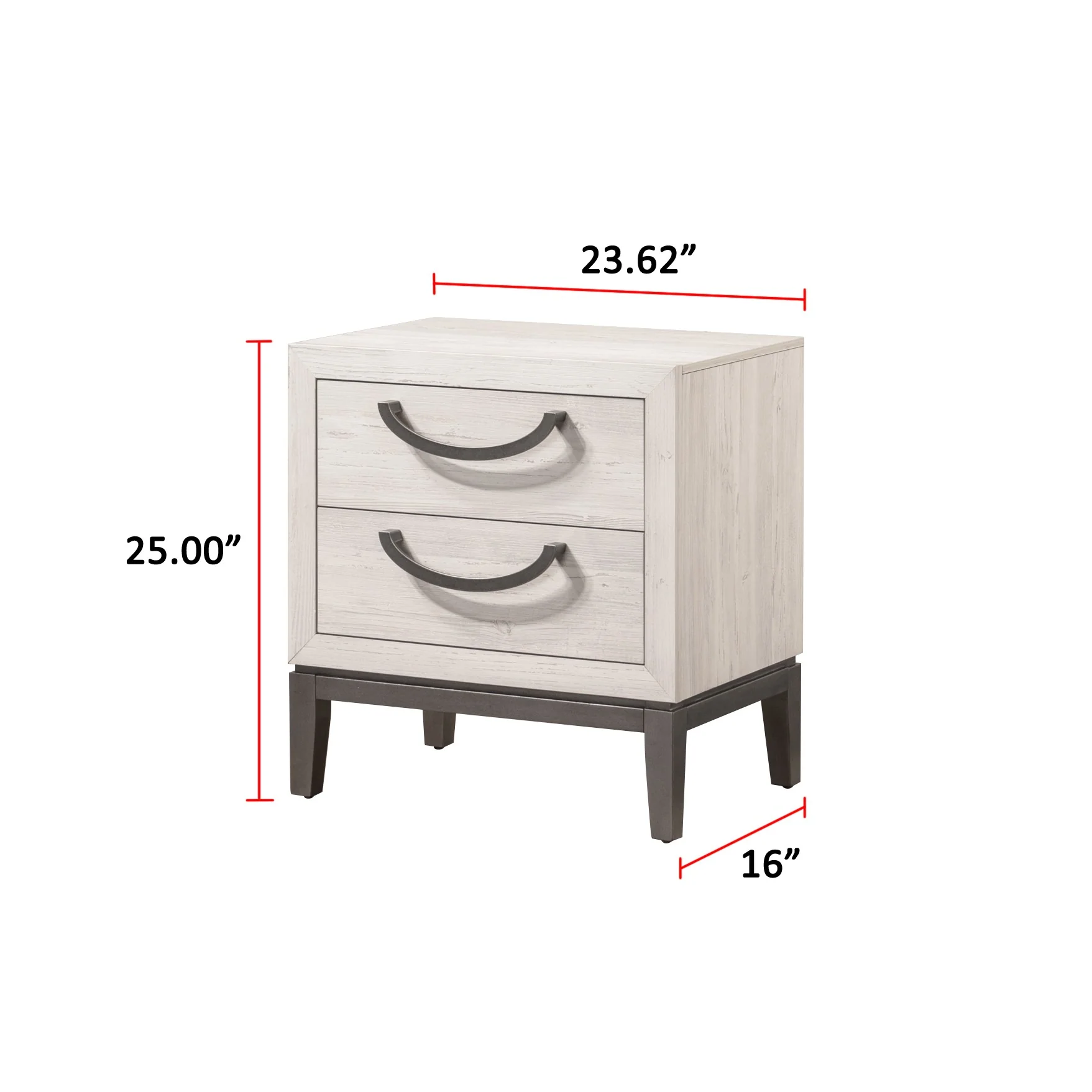 Veda Cream Panel Bedroom Set - Image 13