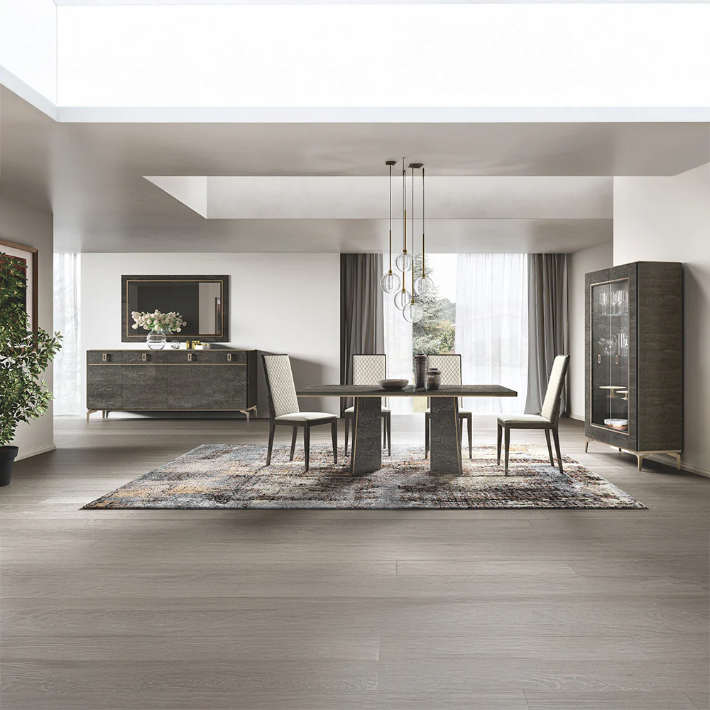 Venezia Gray Dining Table - Image 6