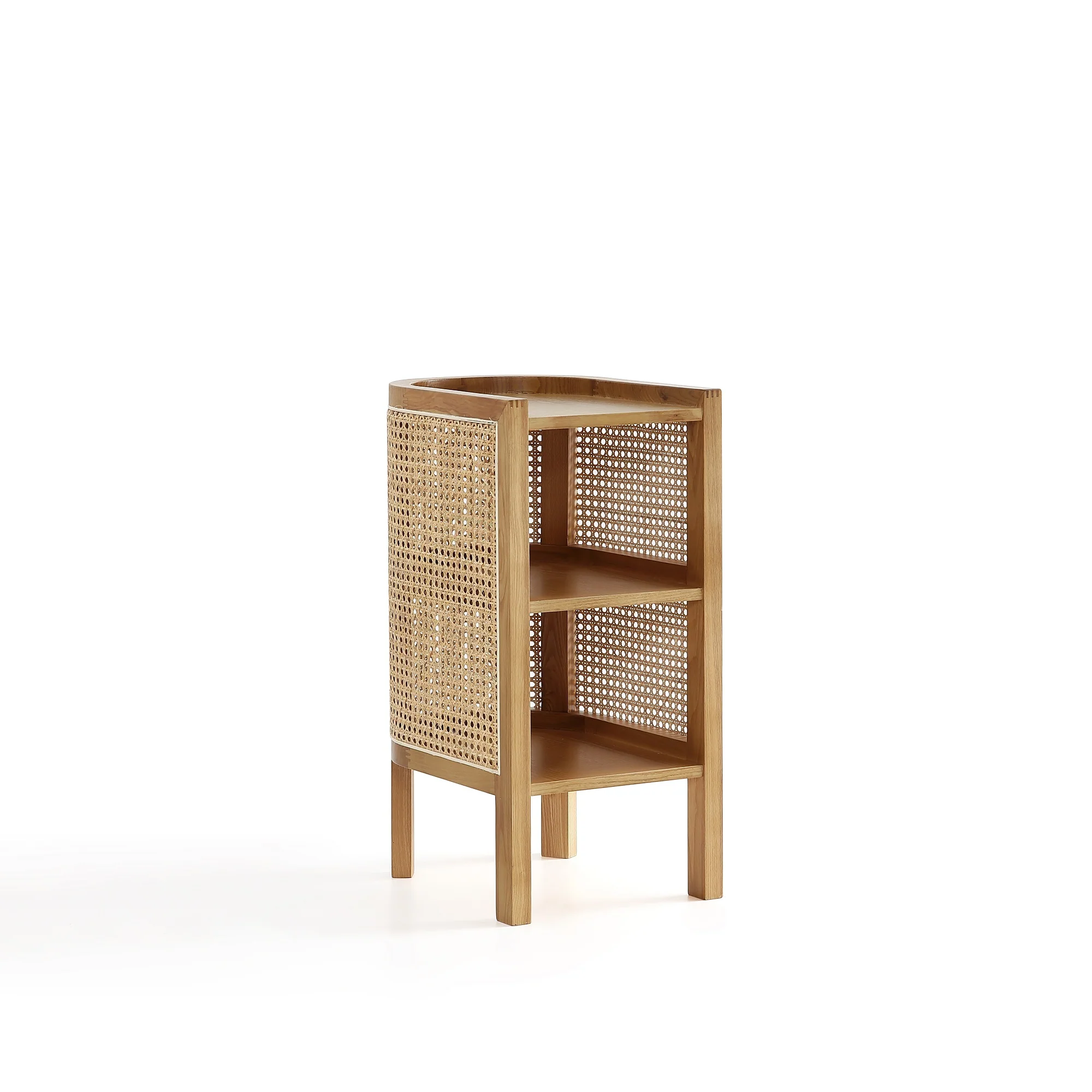 Versailles End Table in Nature Cane - Image 4