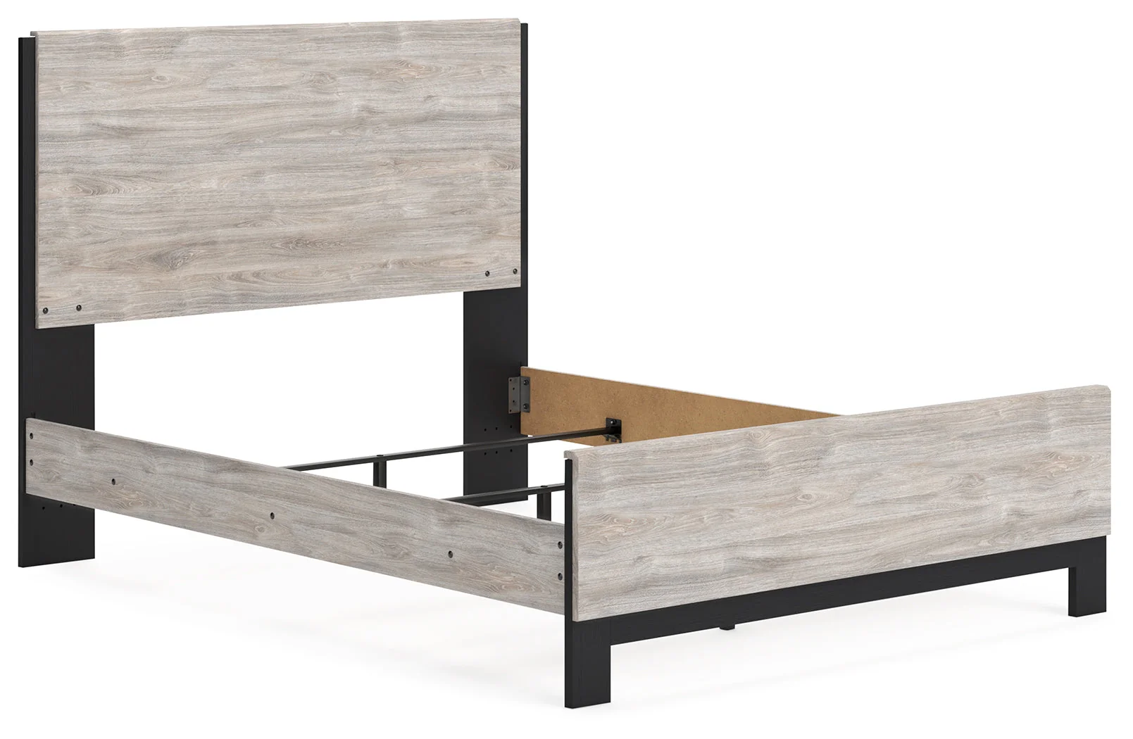 Vessalli Gray Queen Panel Bed & Nightstand (Online Special Price) - Image 5