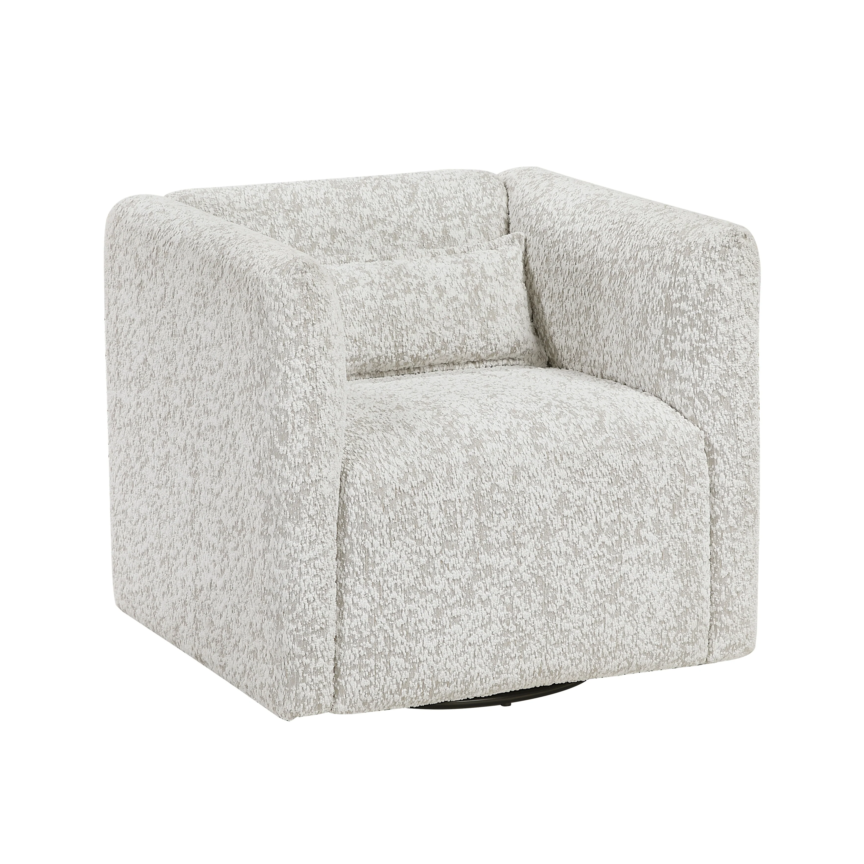 Vienna Beige Swivel Chair - Image 2
