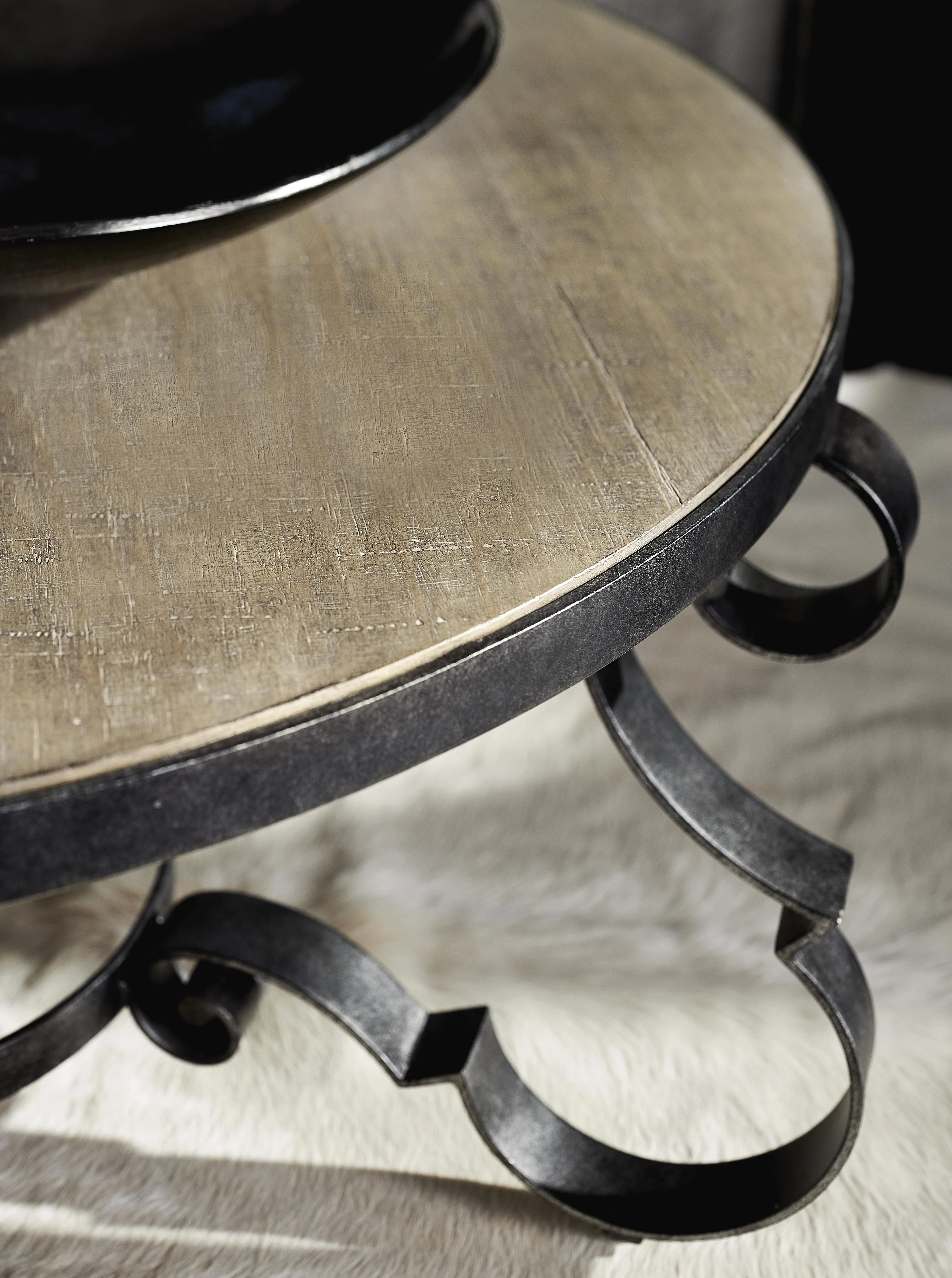 Villa Toscana Textured Carbone/Criollo Cocktail Table - Image 6