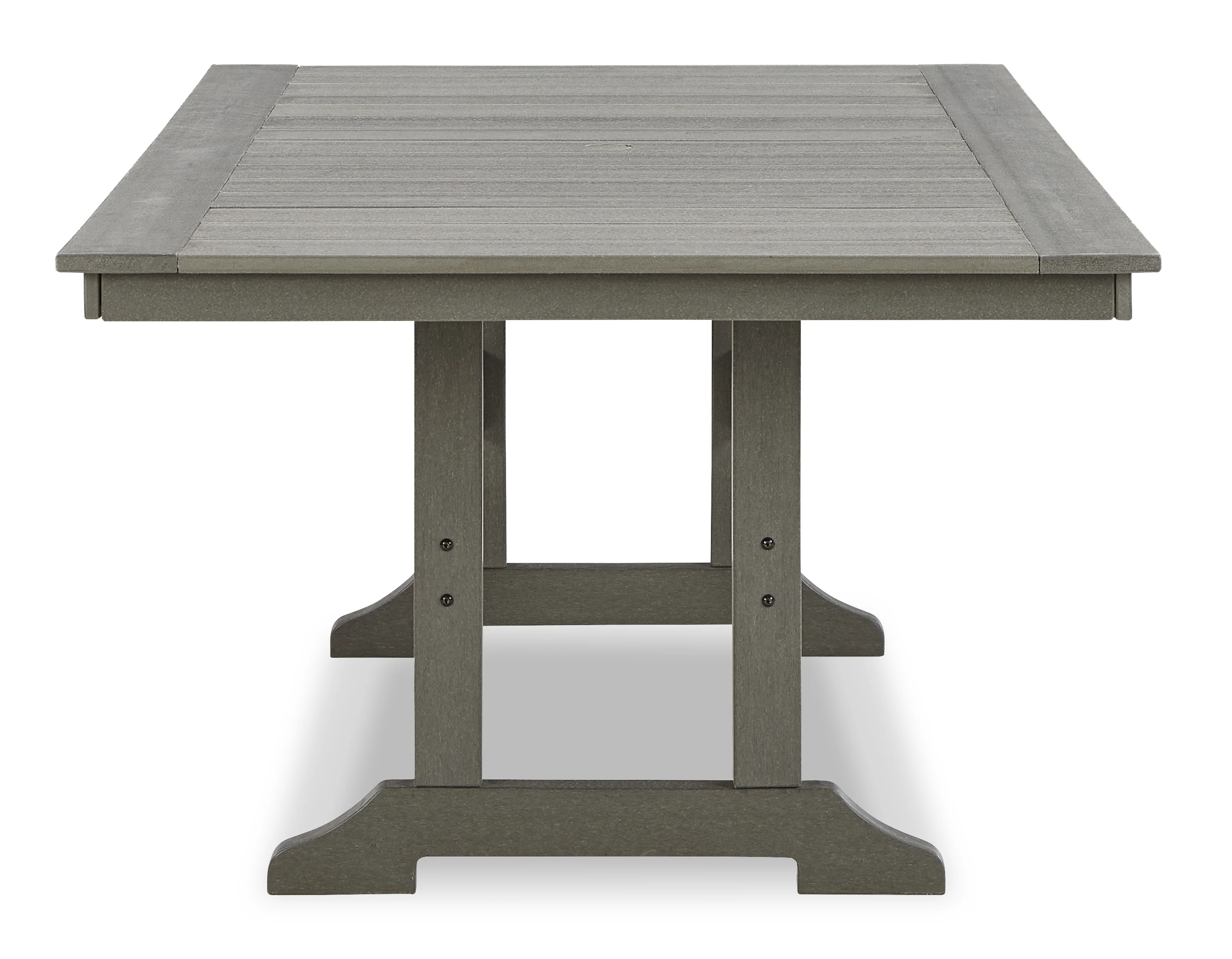 Visola Gray Outdoor Dining Table w/6 Chairs - Image 5
