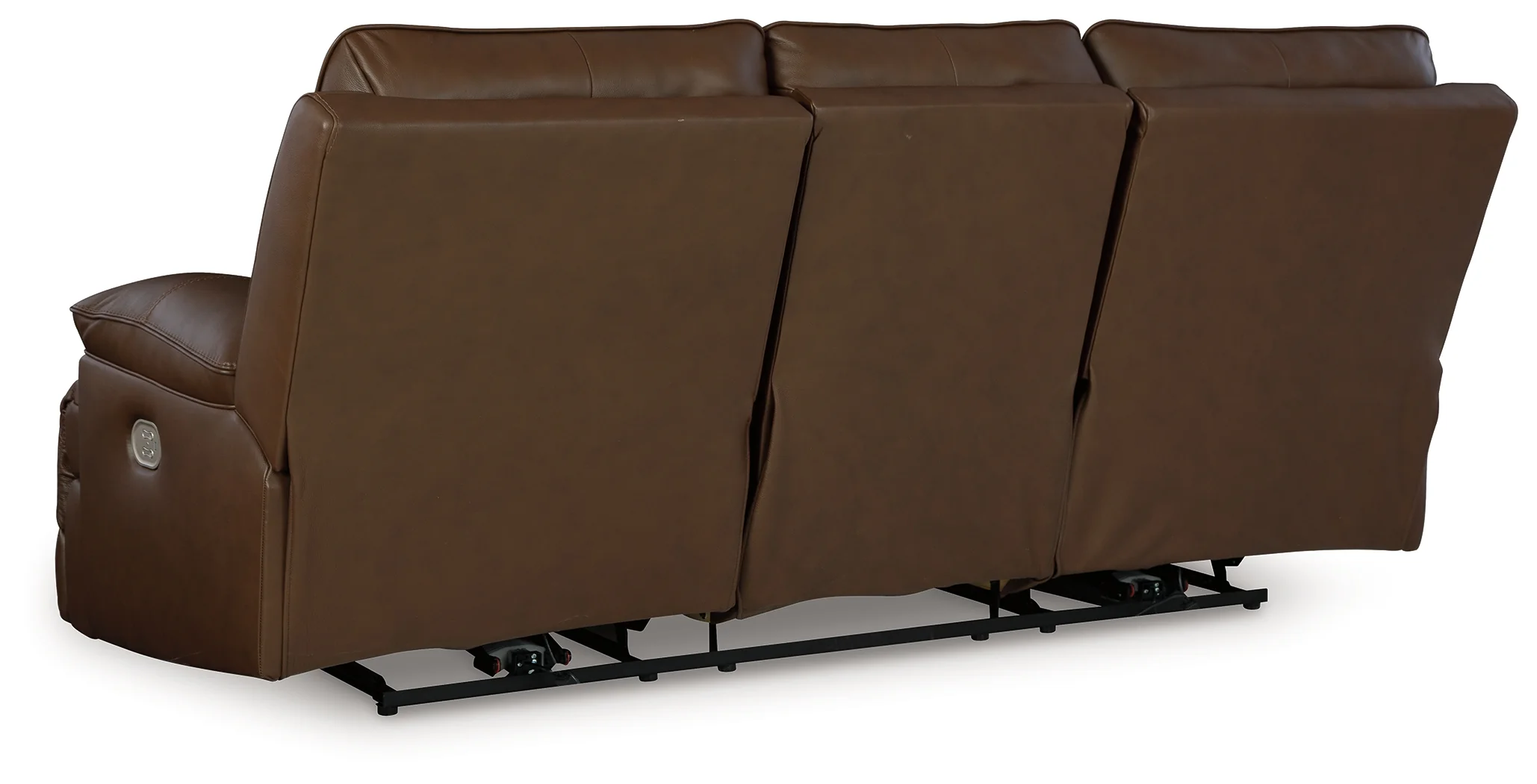 VonRyan Tobacco Power Reclining Sofa and Loveseat - Image 4