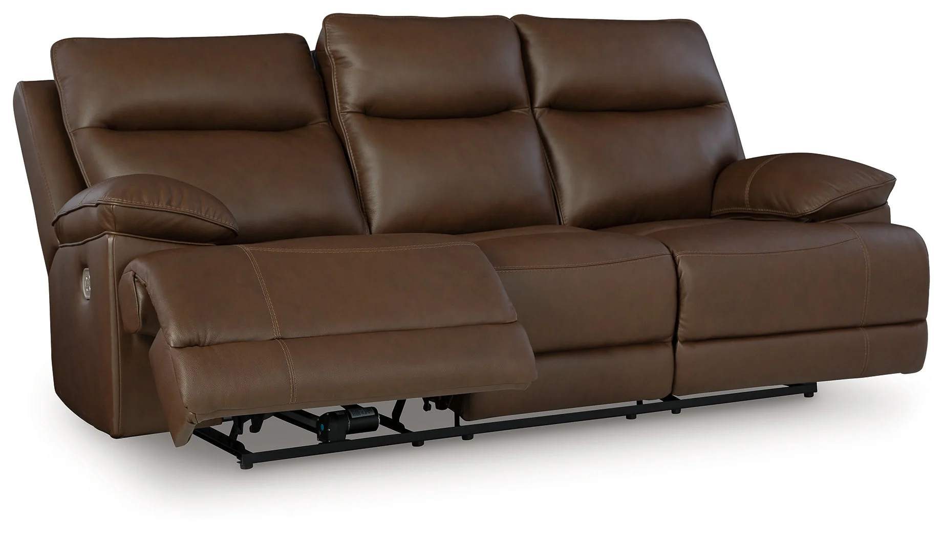 VonRyan Tobacco Power Reclining Sofa and Loveseat (Online Special Price) - Image 3