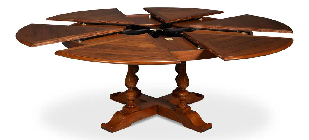 Walnut Jupe Brown Ex-Large Dining Table - Image 5