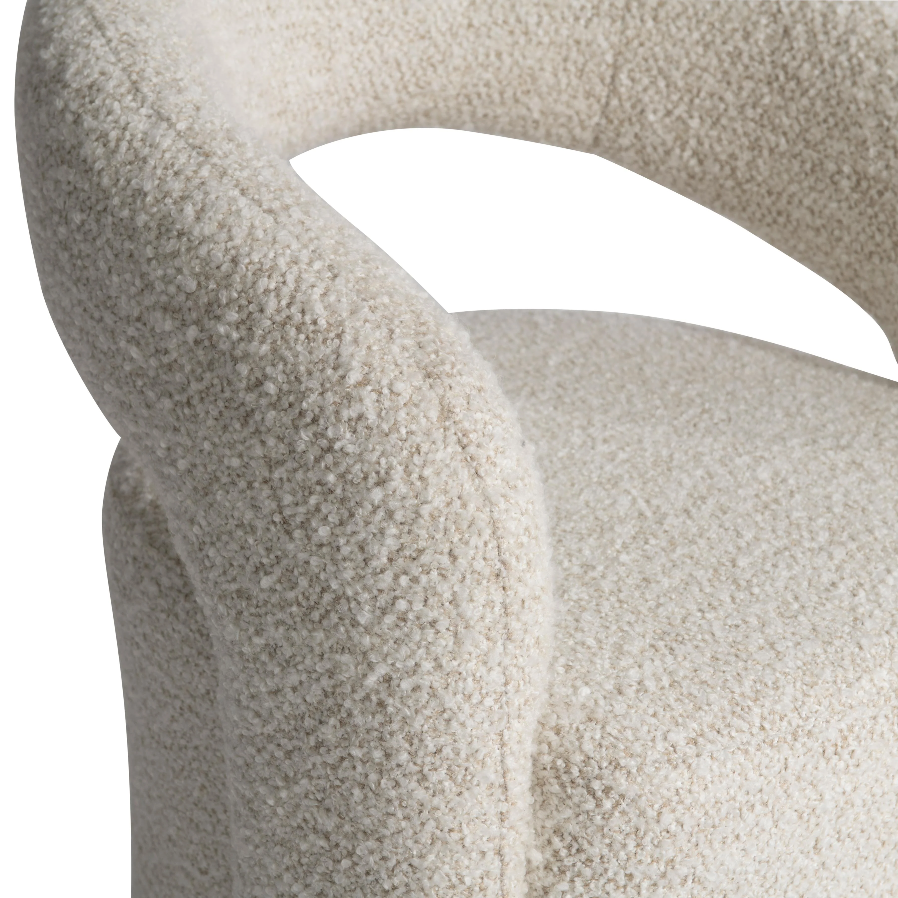 Walsh Light Beige Arm Chair - Image 5