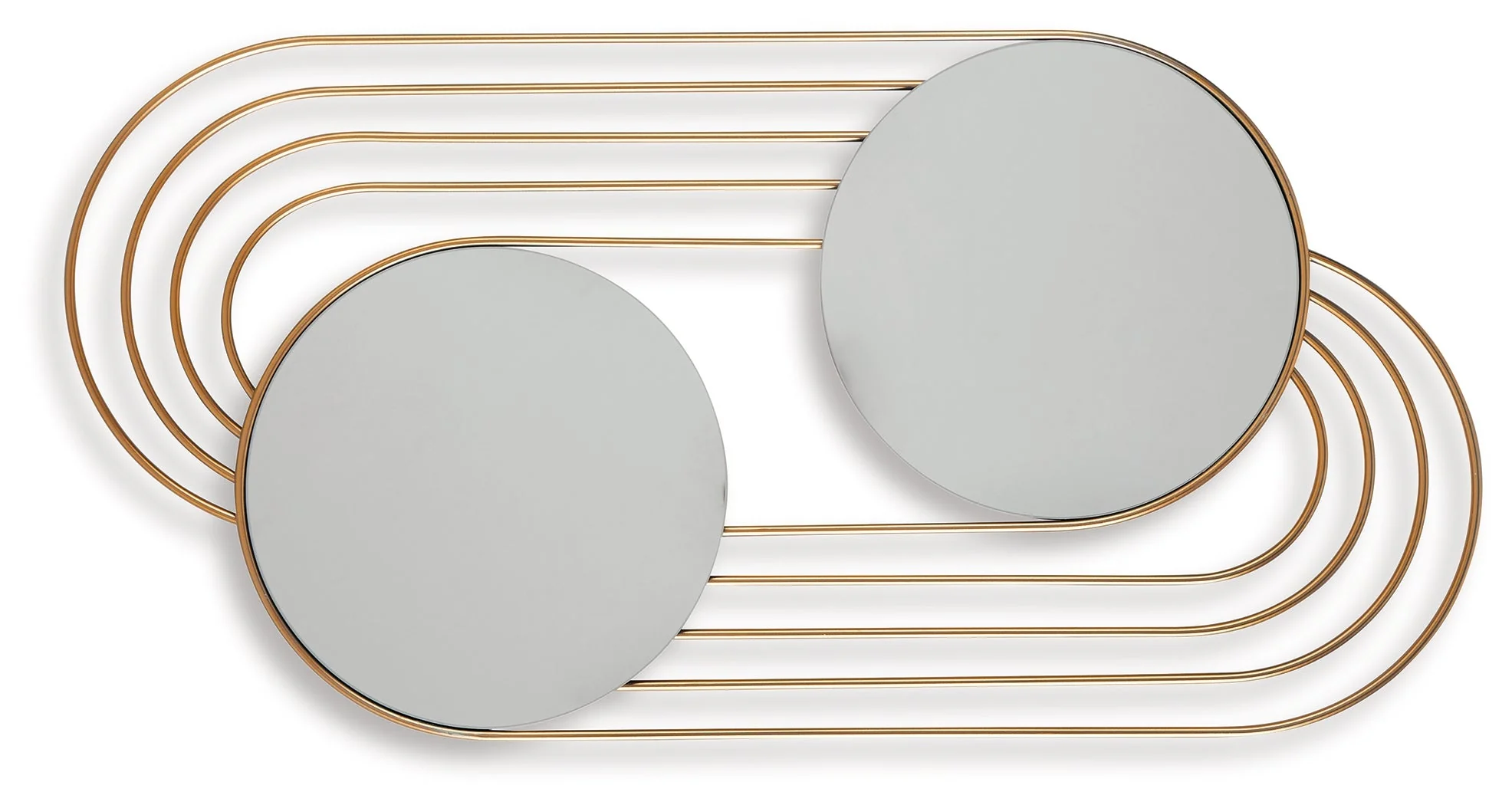 Warrenley Gold Finish Accent Mirror (Online Special Price) - Image 3