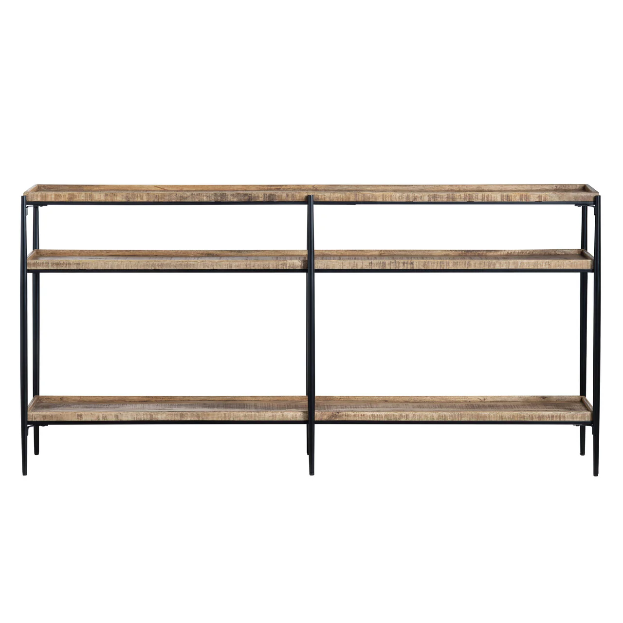 Washburne Brown/Black Console Table - Image 5