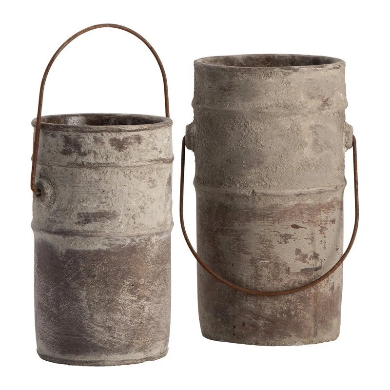 Water Rust Water Pails (Set of 2) - Image 2