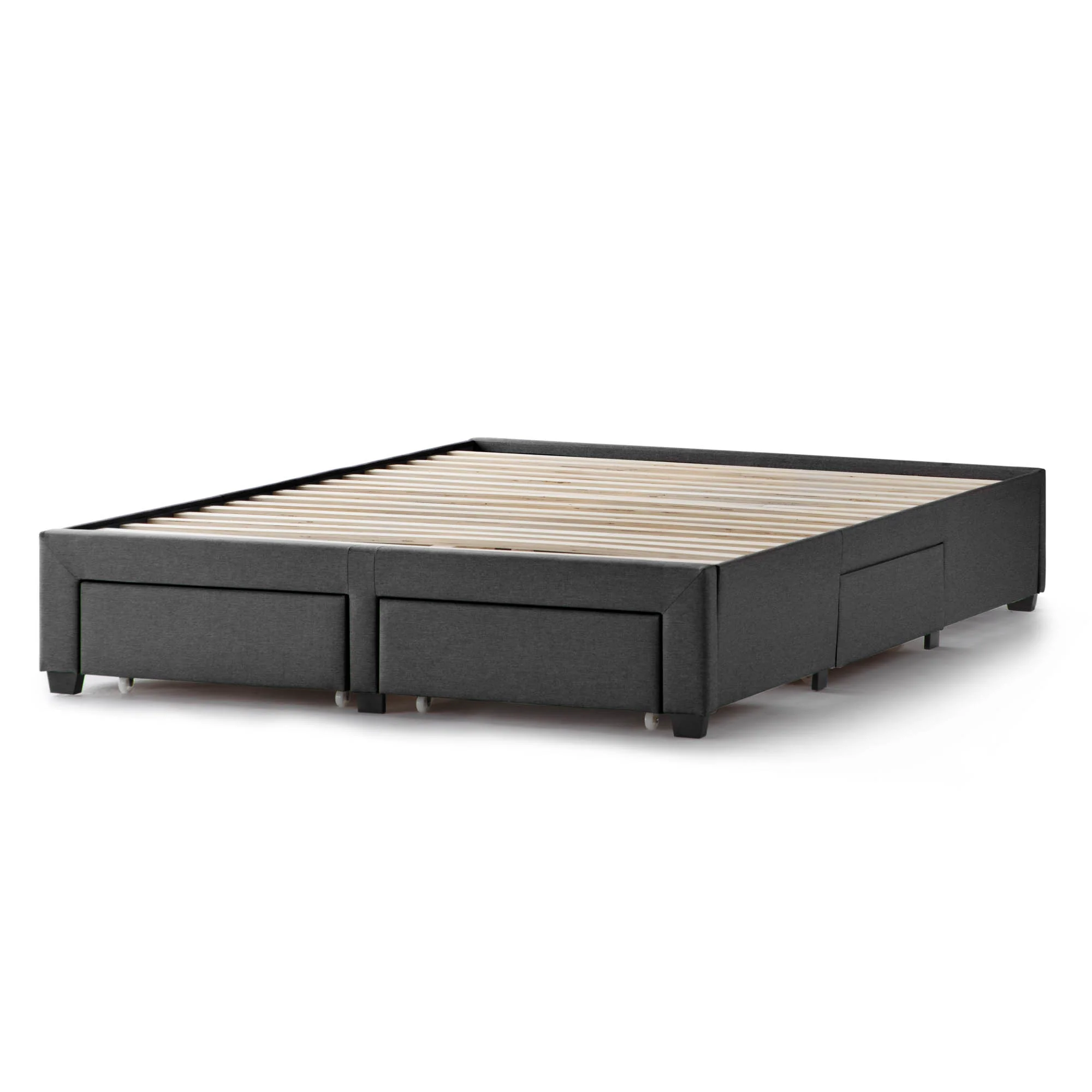 Watson Charcoal Cal King Platform Bed Base - Image 5