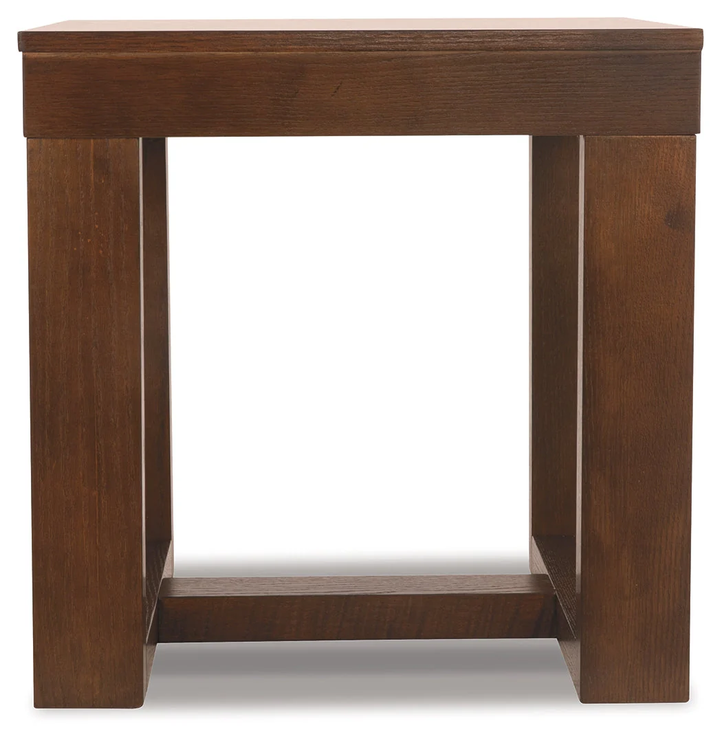Watson Dark Brown Coffee Table & 2 End Tables w/Console (Online Special Price) - Image 4