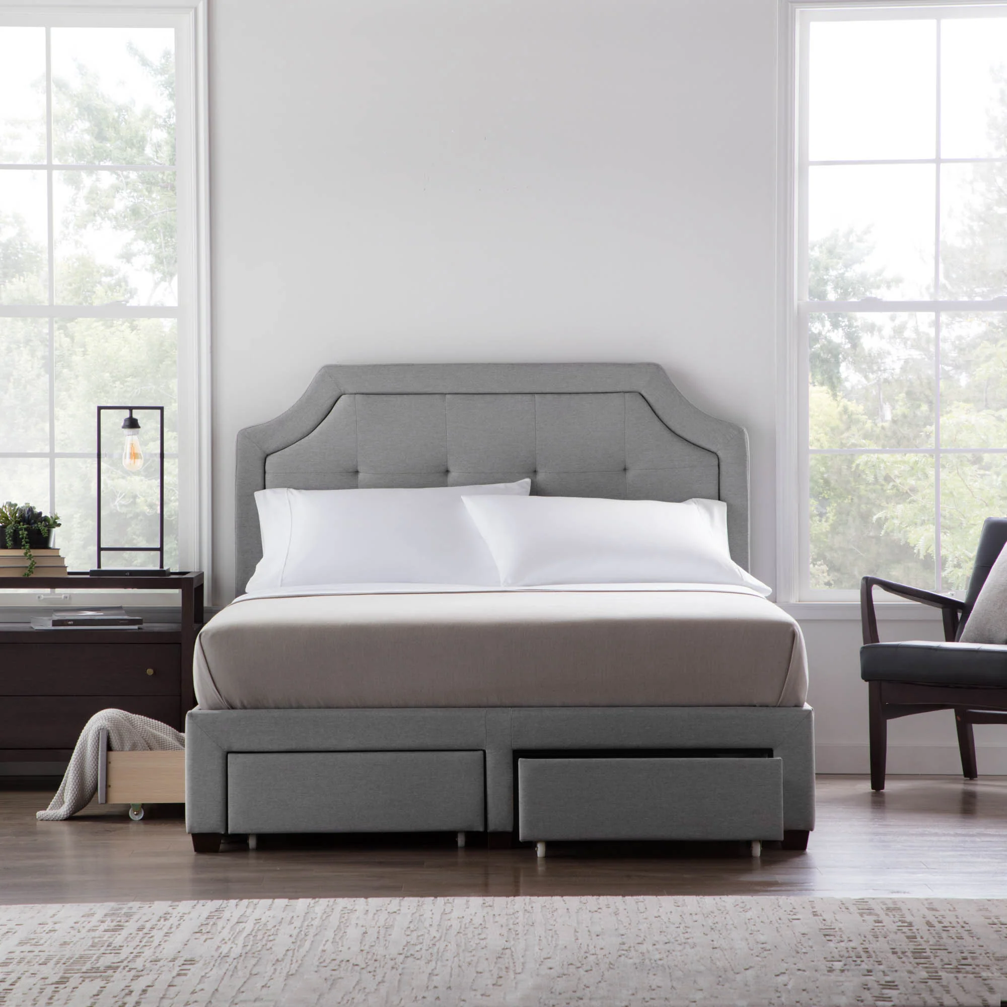 Watson Stone King Platform Bed Base - Image 6