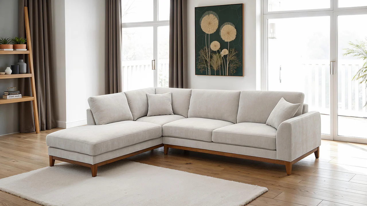 Watton Light Gray Sectional - Image 2