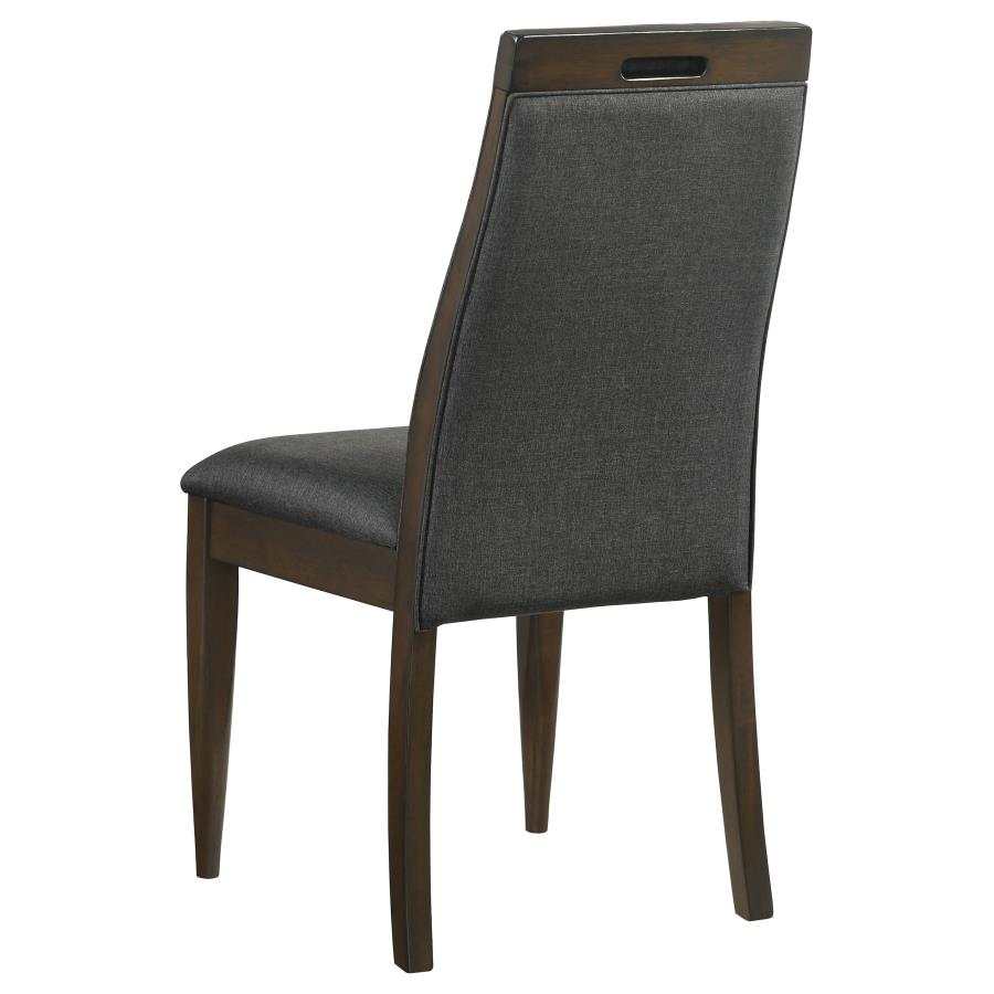 Wes Grey & Dark Walnut Side Chair (Set of 2) - Image 6