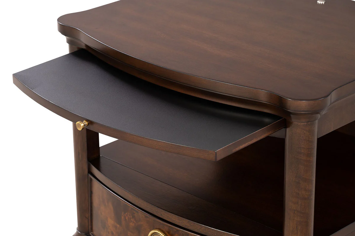 Westerham Dark Cherry End Table w/ LED - Image 3