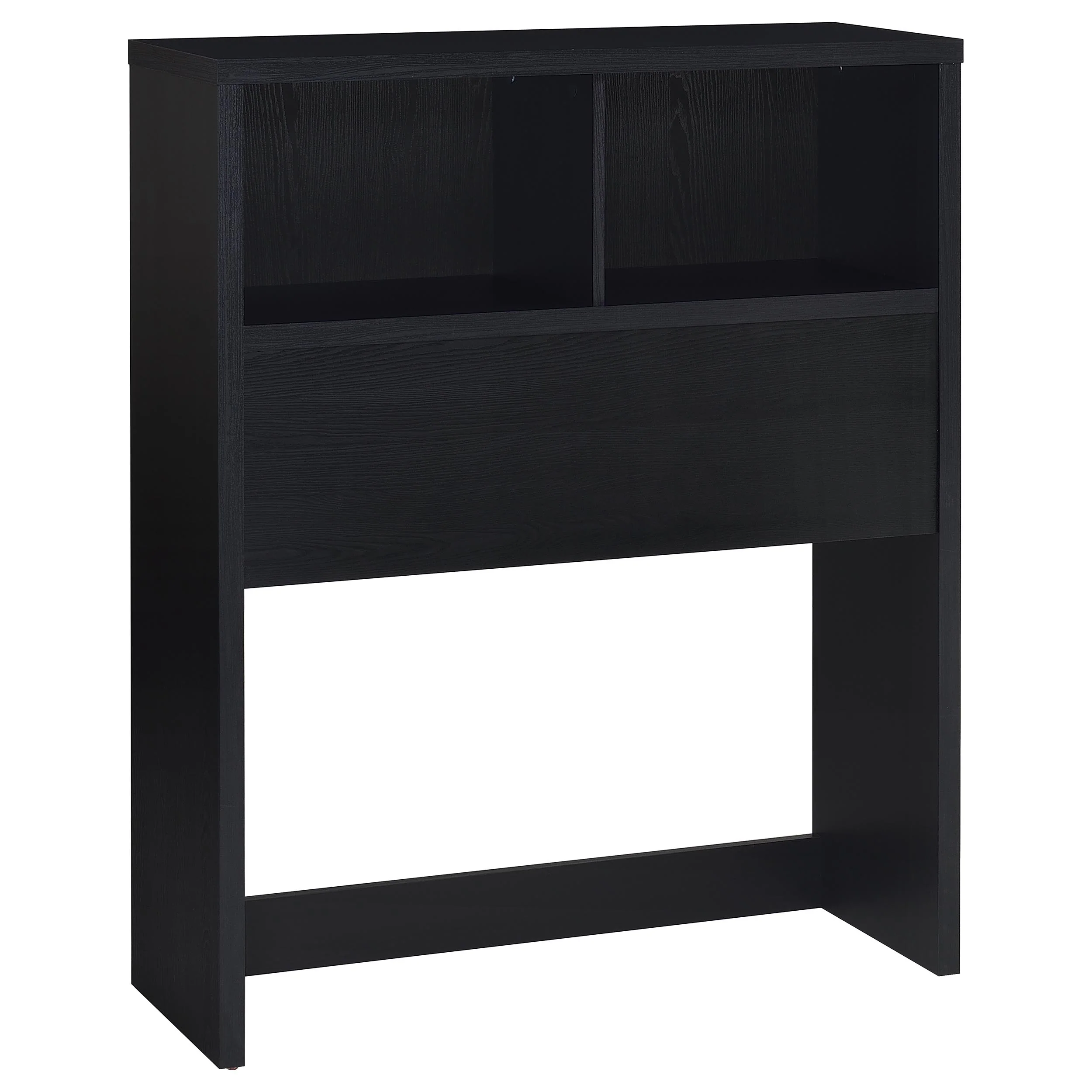 Westpark Black 3-piece Twin Bedroom Set Bookcase Headboard - Image 3