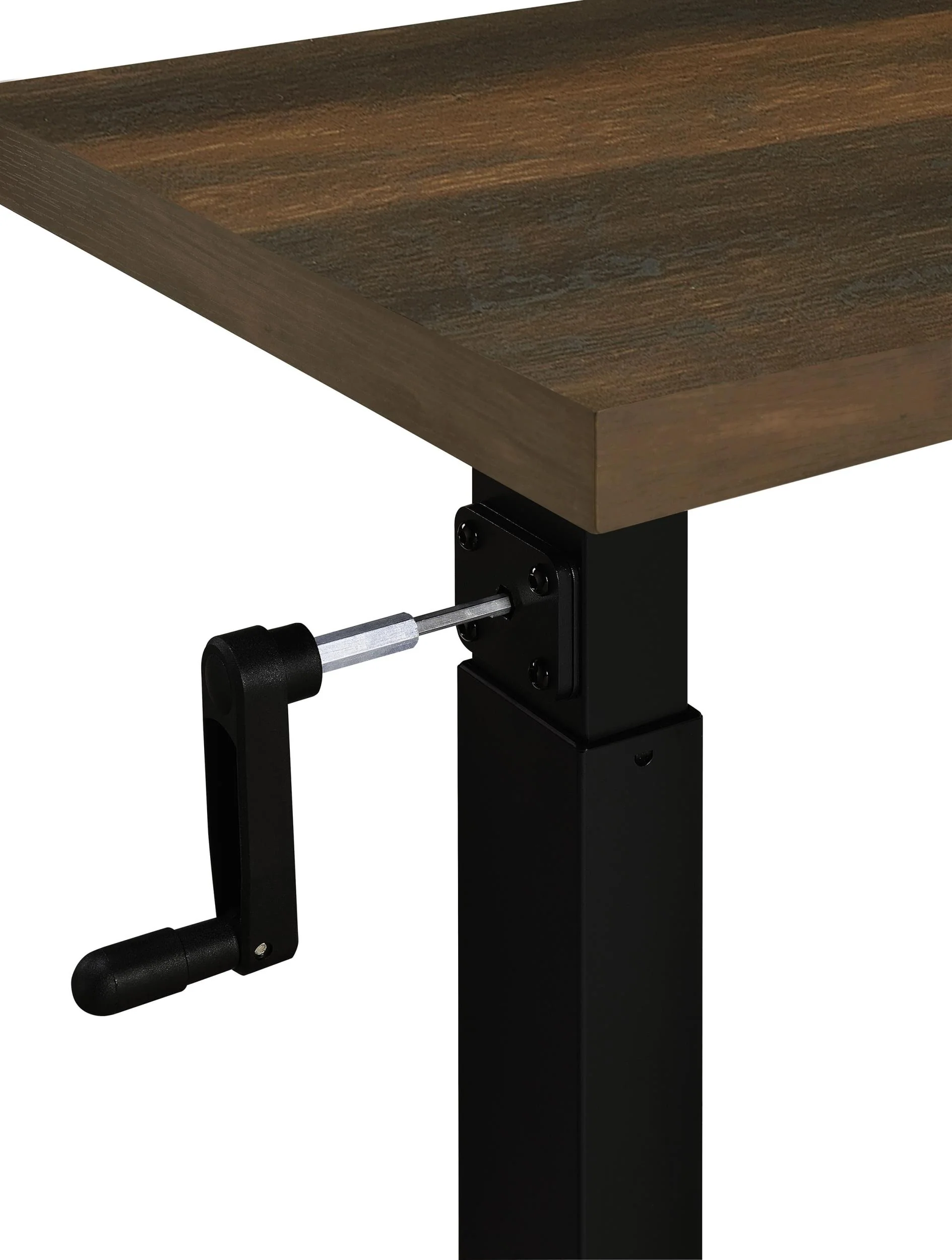 Westpark Dark Pine Height Adjustable Mobile Bedroom C-Table - Image 13