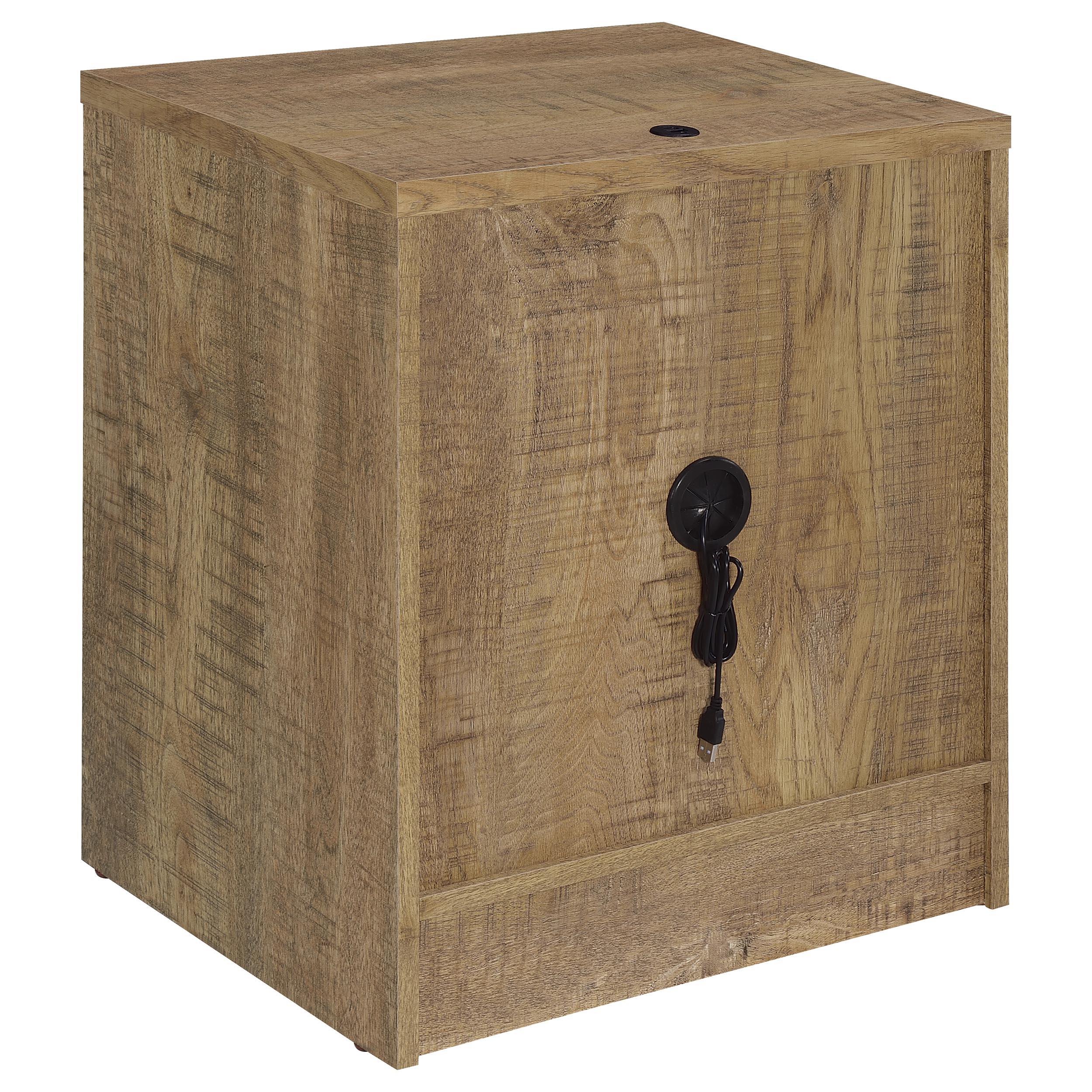 Westpark Mango 2-drawer Nightstand LED Lights and USB - Image 8