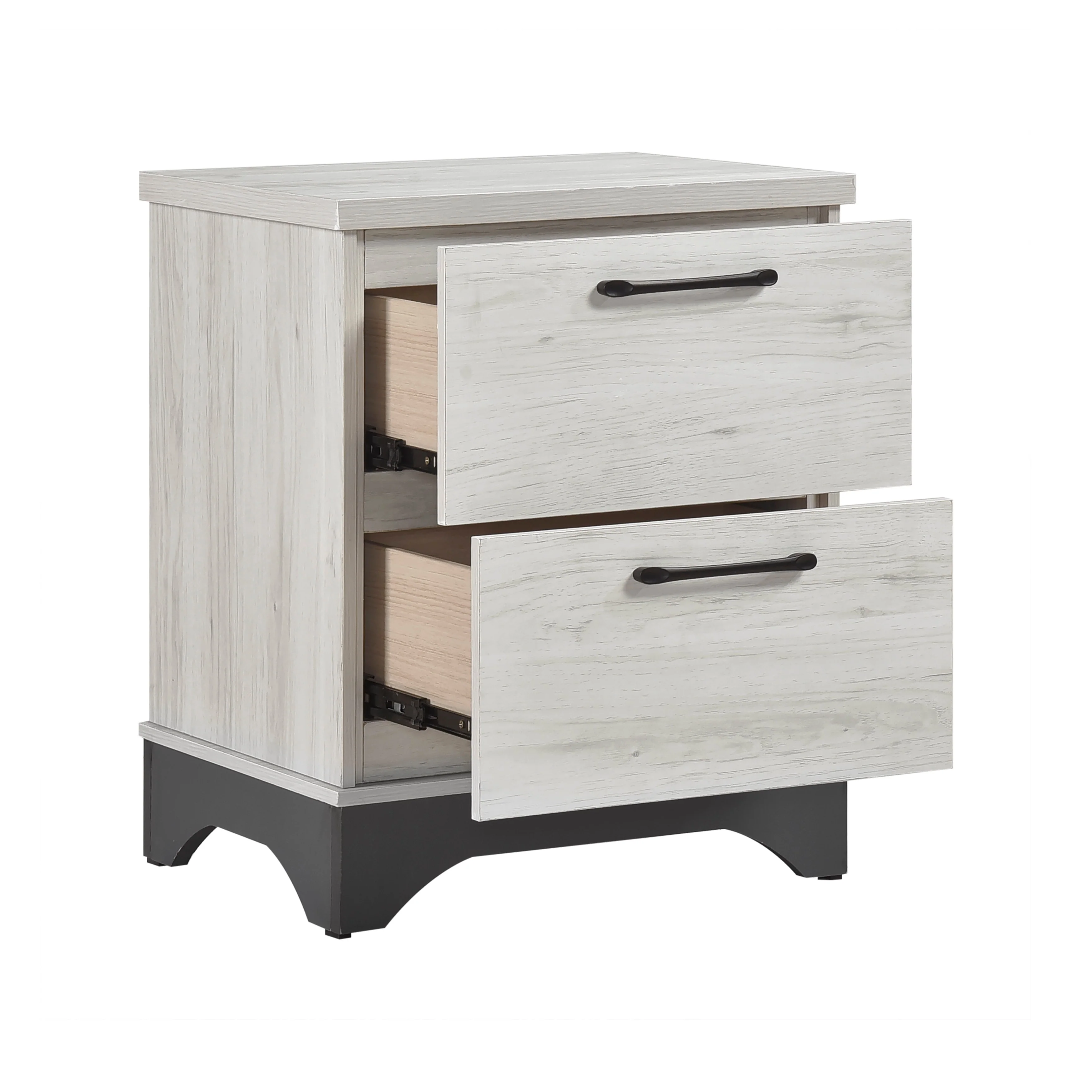 Westport White Oak/Beige 5-Piece Queen Bedroom Set - Image 12