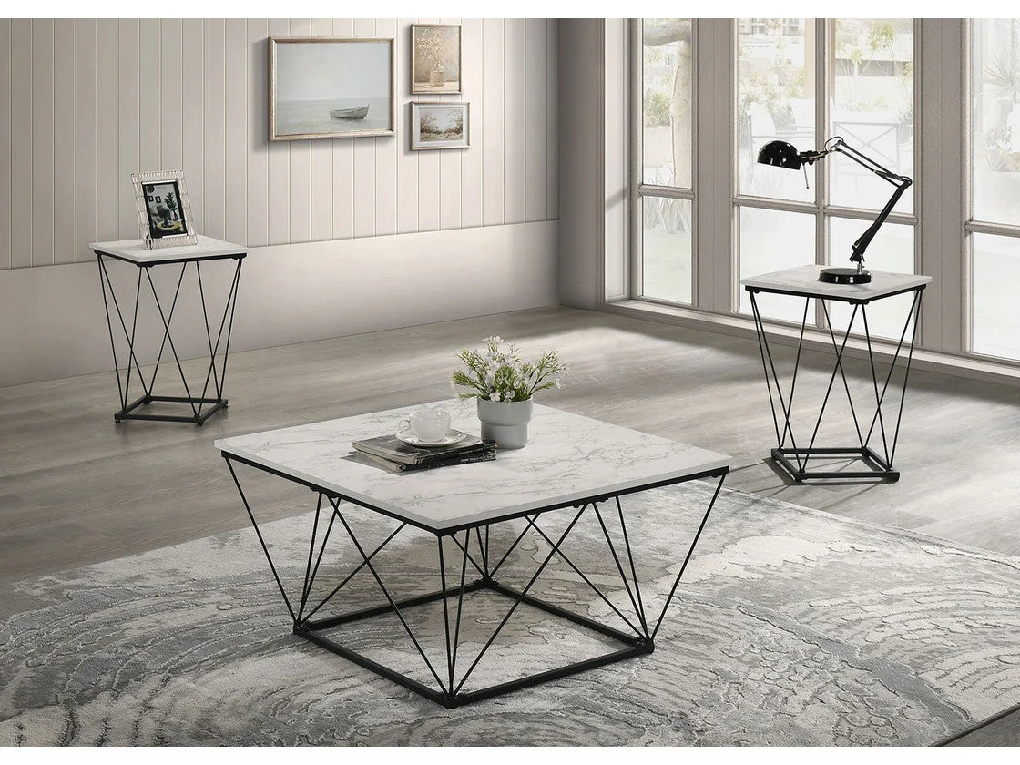 Whetstone White 3 Pc. Table Set