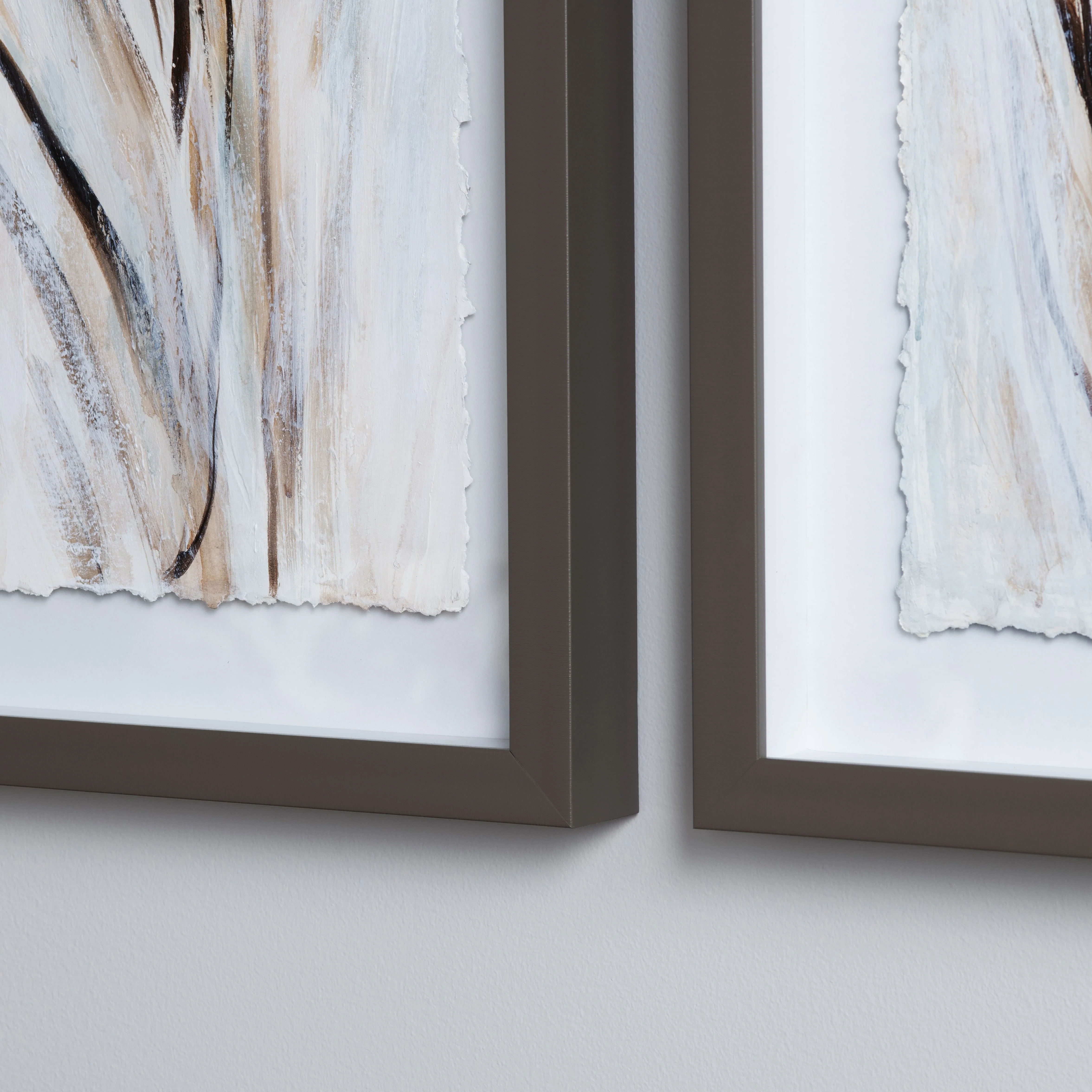 Whispful Thinking Brown/White Wall Art - Image 3