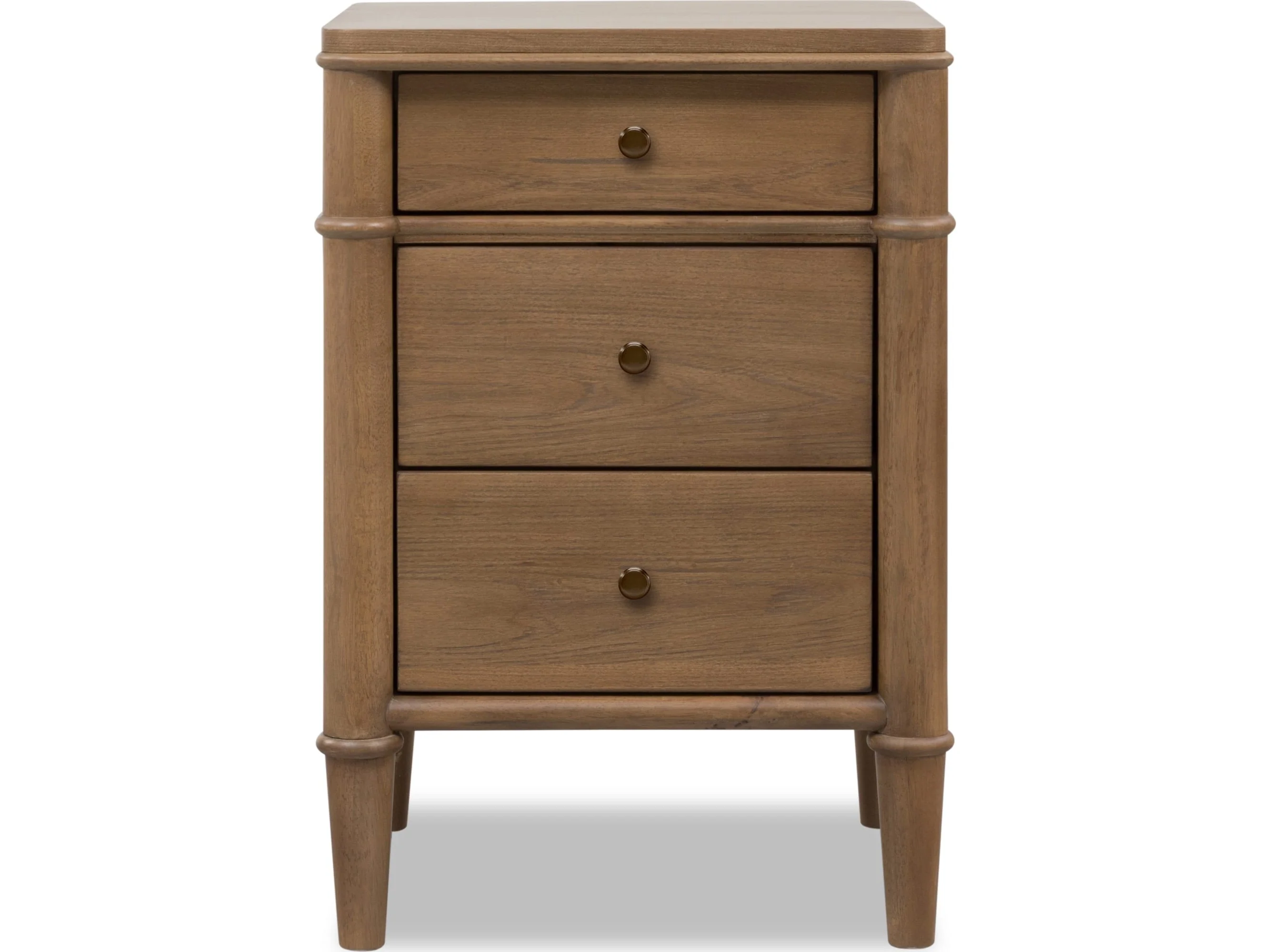 Whitmore Claystone 3-Drawer Nightstand