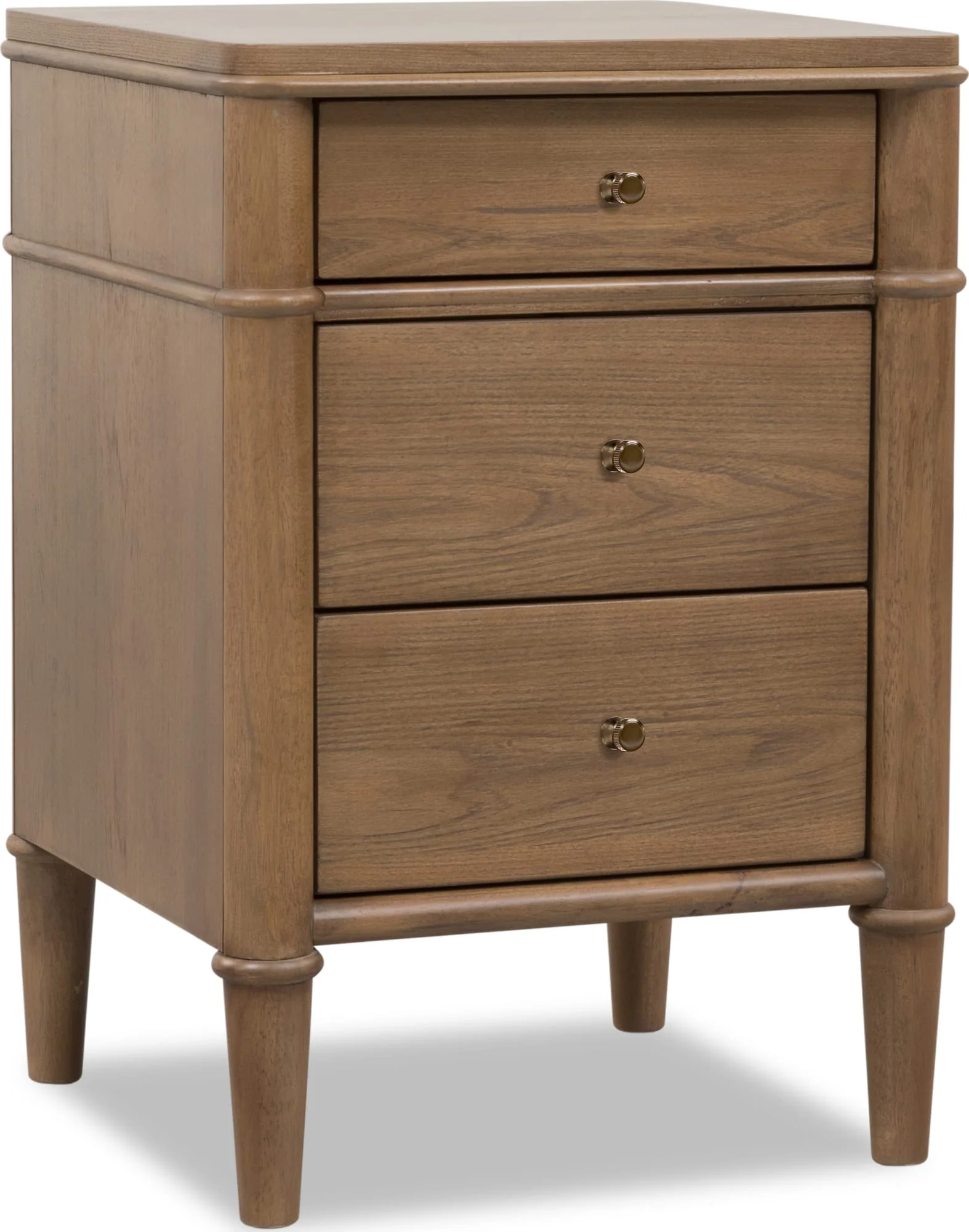 Whitmore Claystone 3-Drawer Nightstand - Image 2