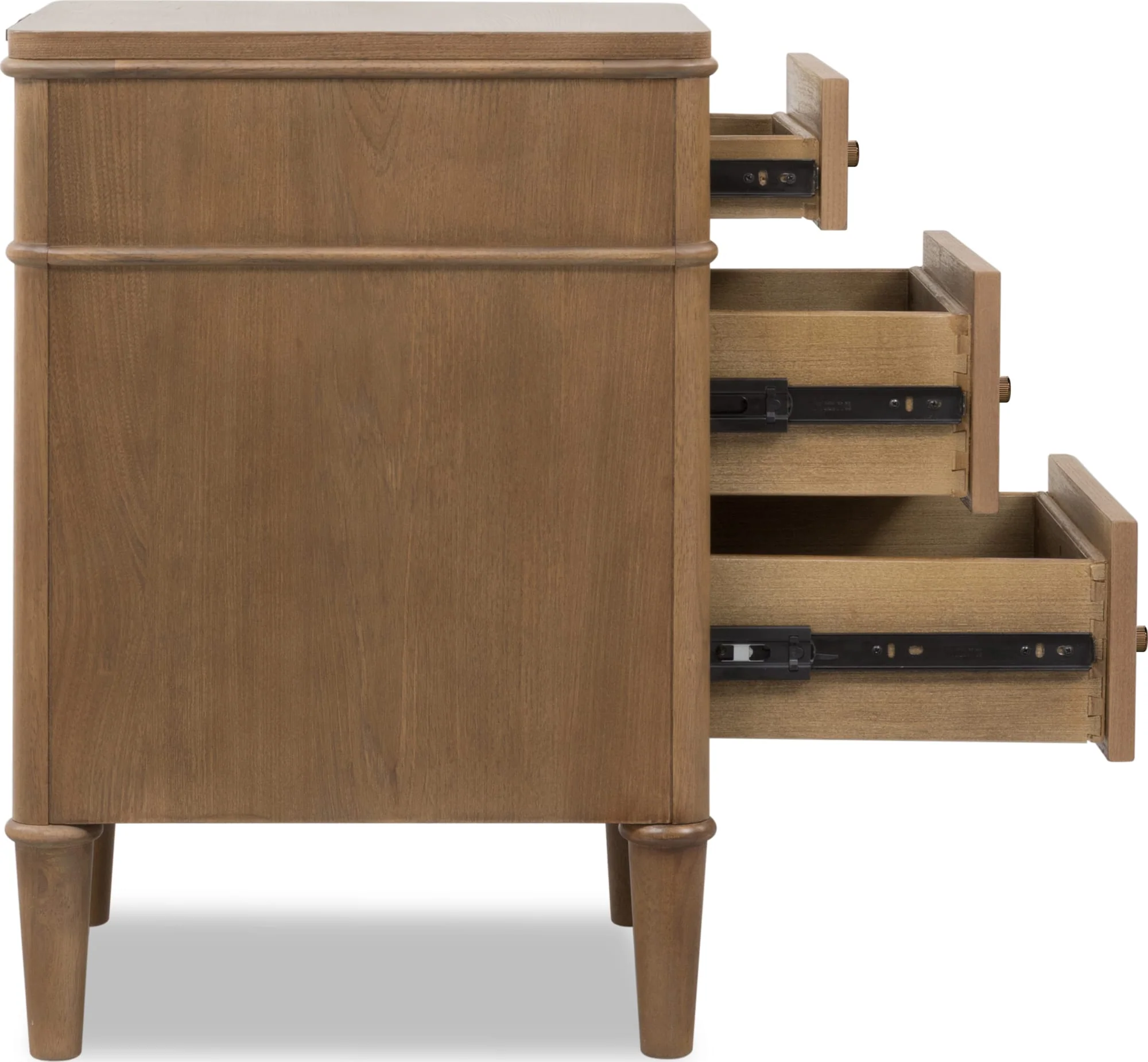 Whitmore Claystone 3-Drawer Nightstand - Image 4