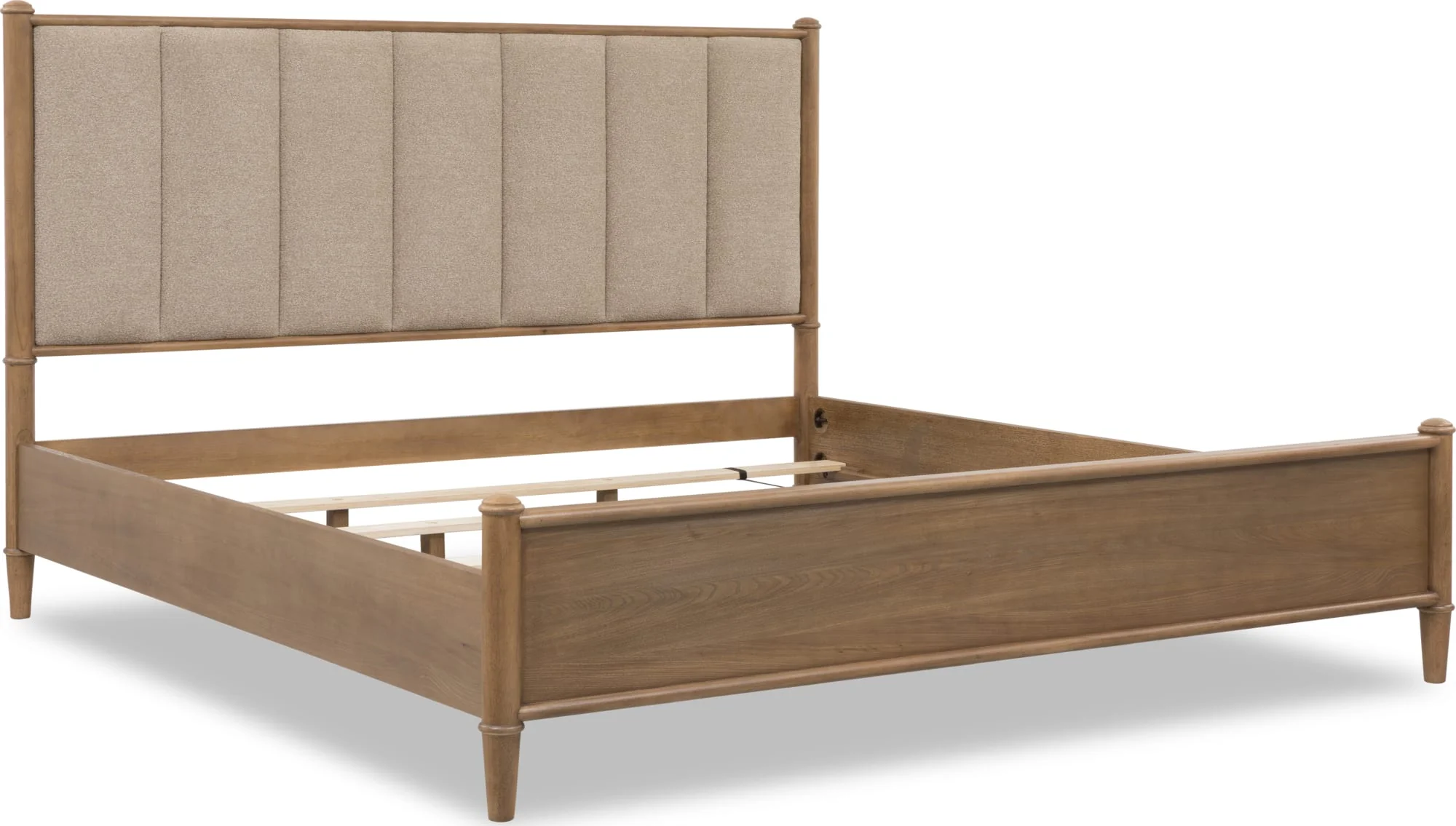 Whitmore Claystone California King Upholstered Bed - Image 6