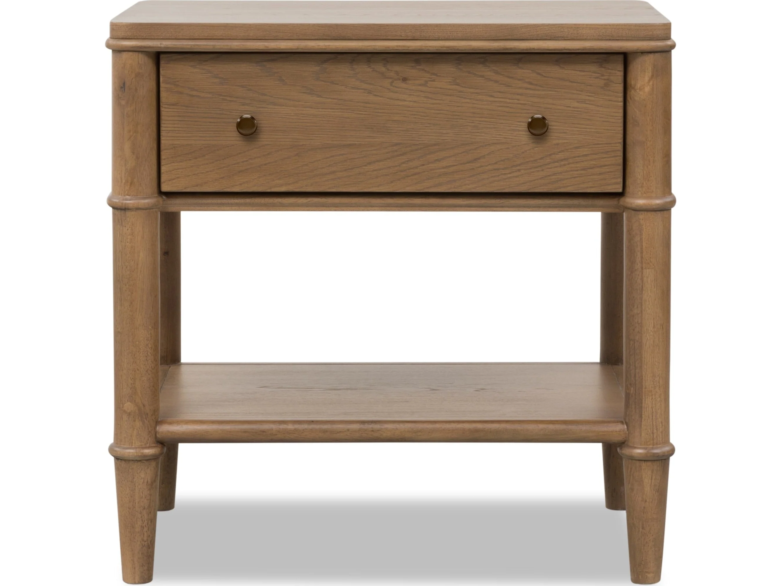 Whitmore Claystone One Drawer Nightstand