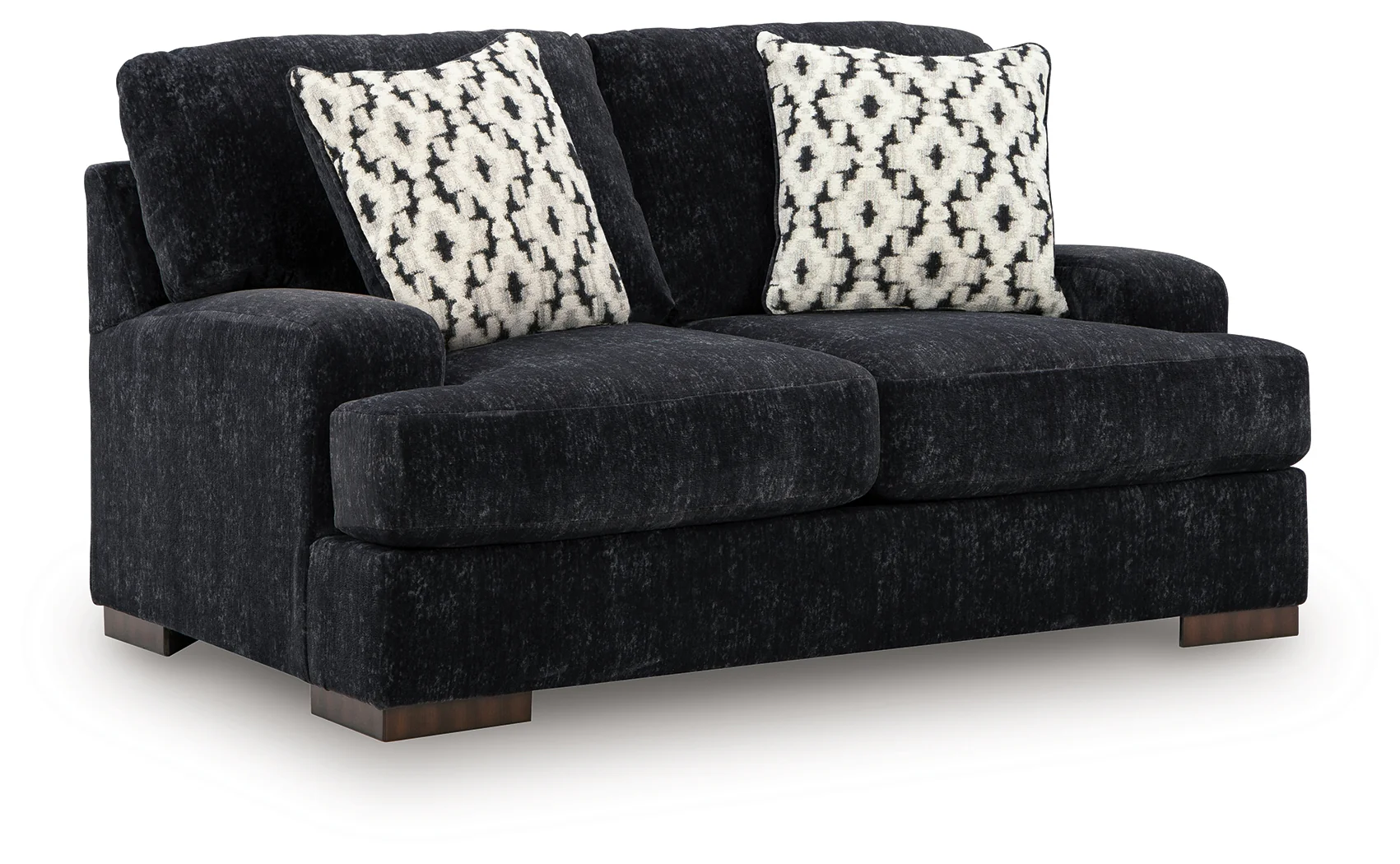 Whitmore Manor Black Pearl Loveseat - Image 2