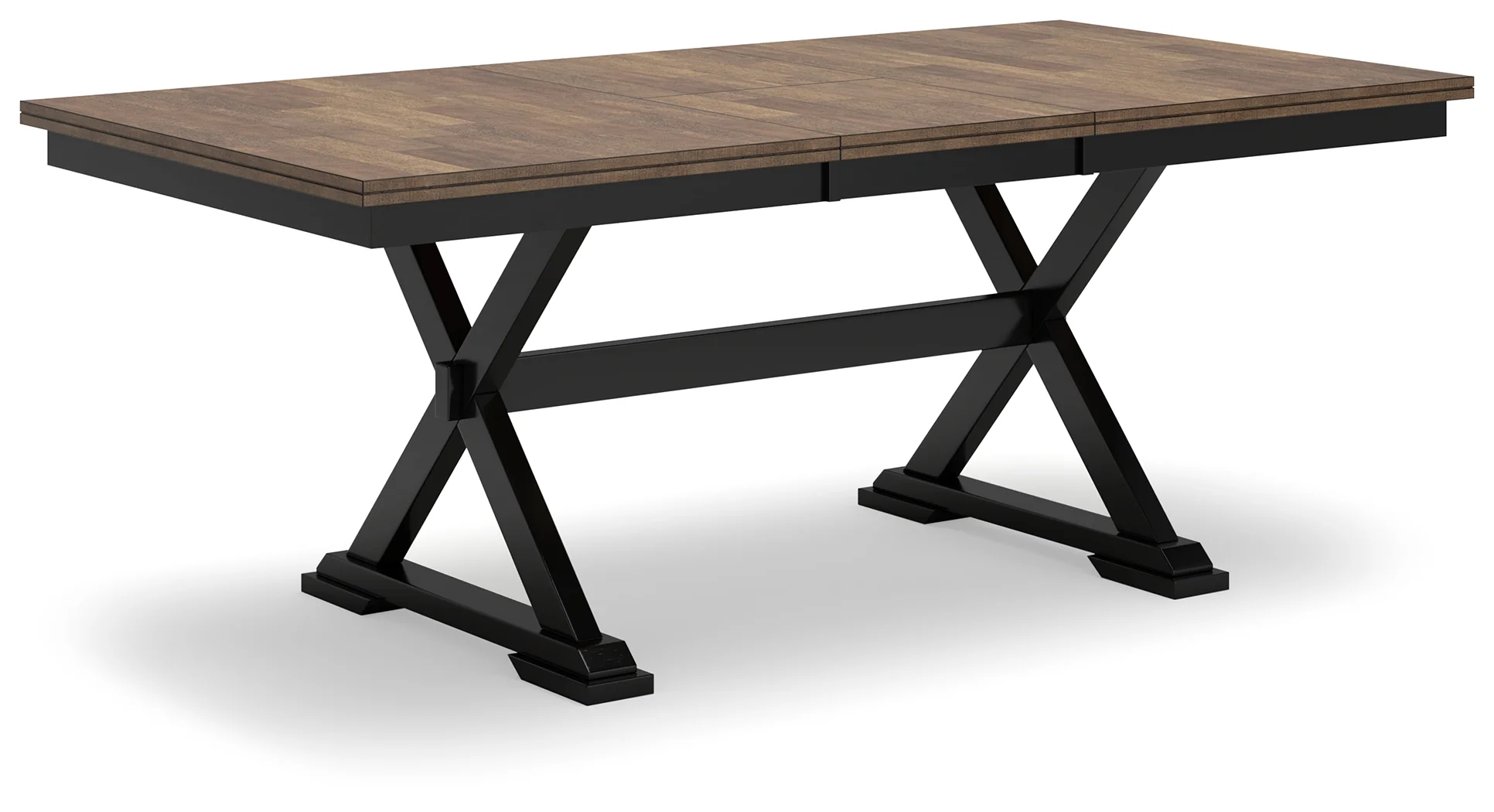 Wildenauer Brown/Black Dining Table, 2 Chairs and 2 Benches - Image 16
